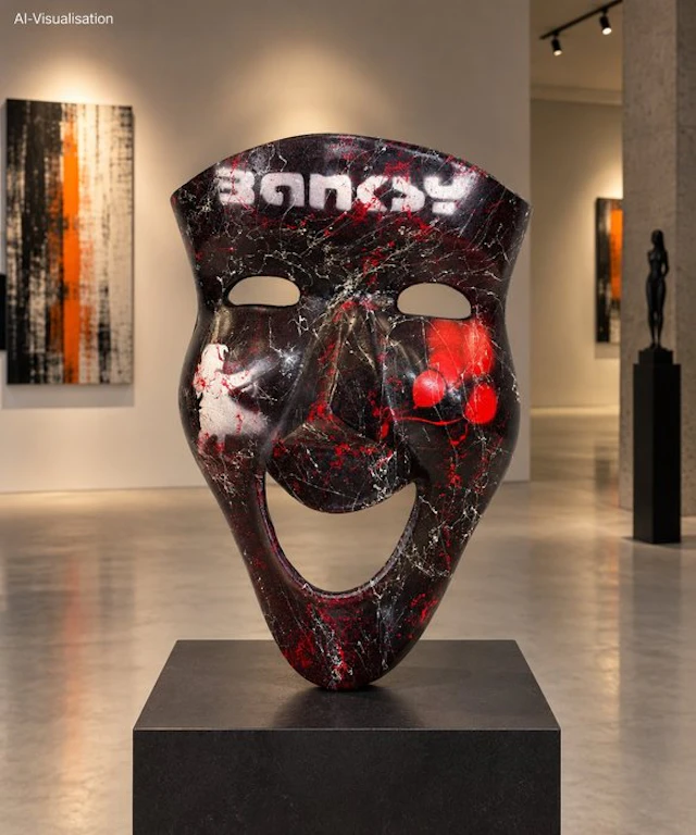 Rob VanMore - Mask Banksy