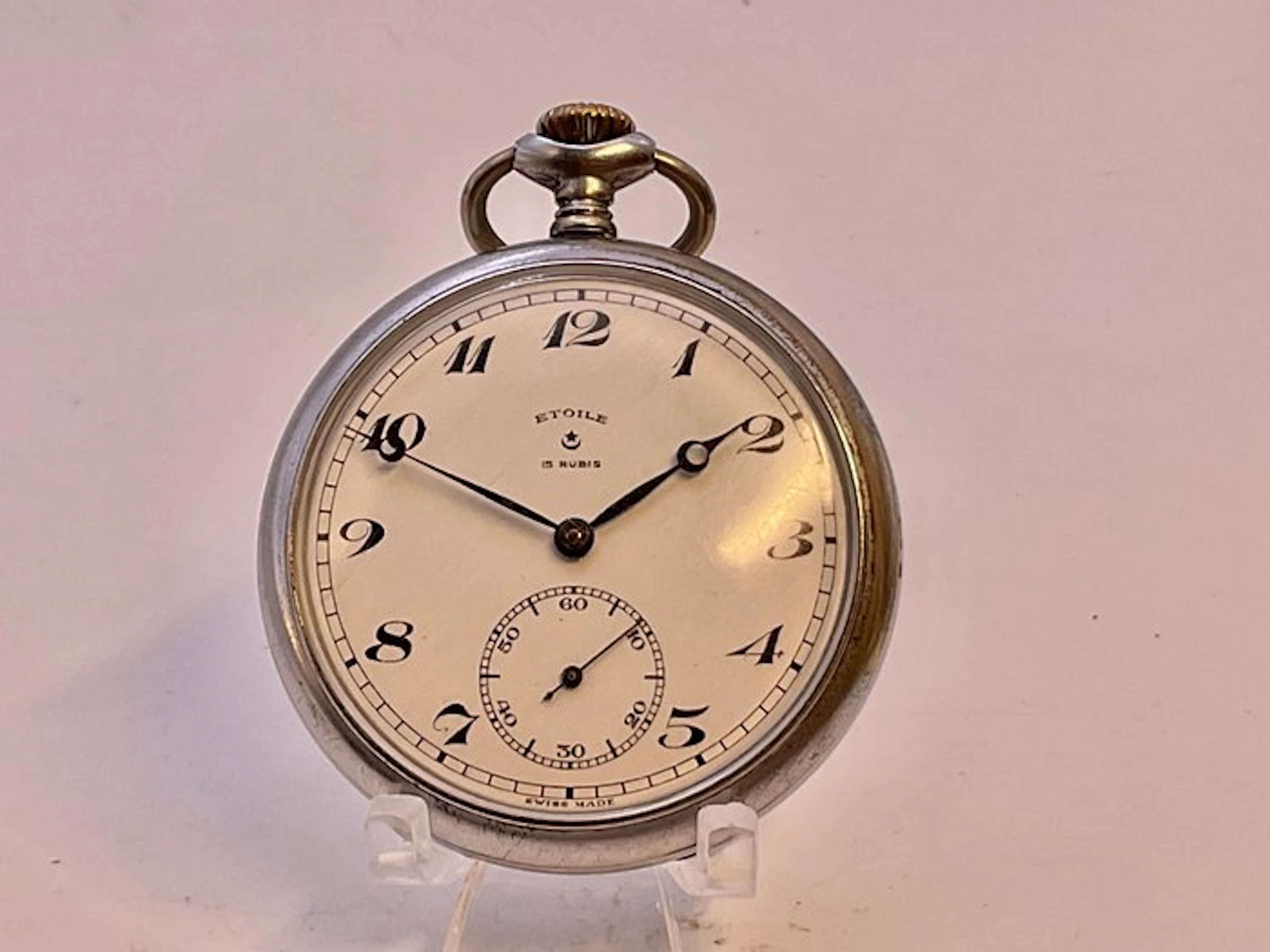 Etoile 15 Rubis . Metallo cromato . 1940 . - 1900-1949