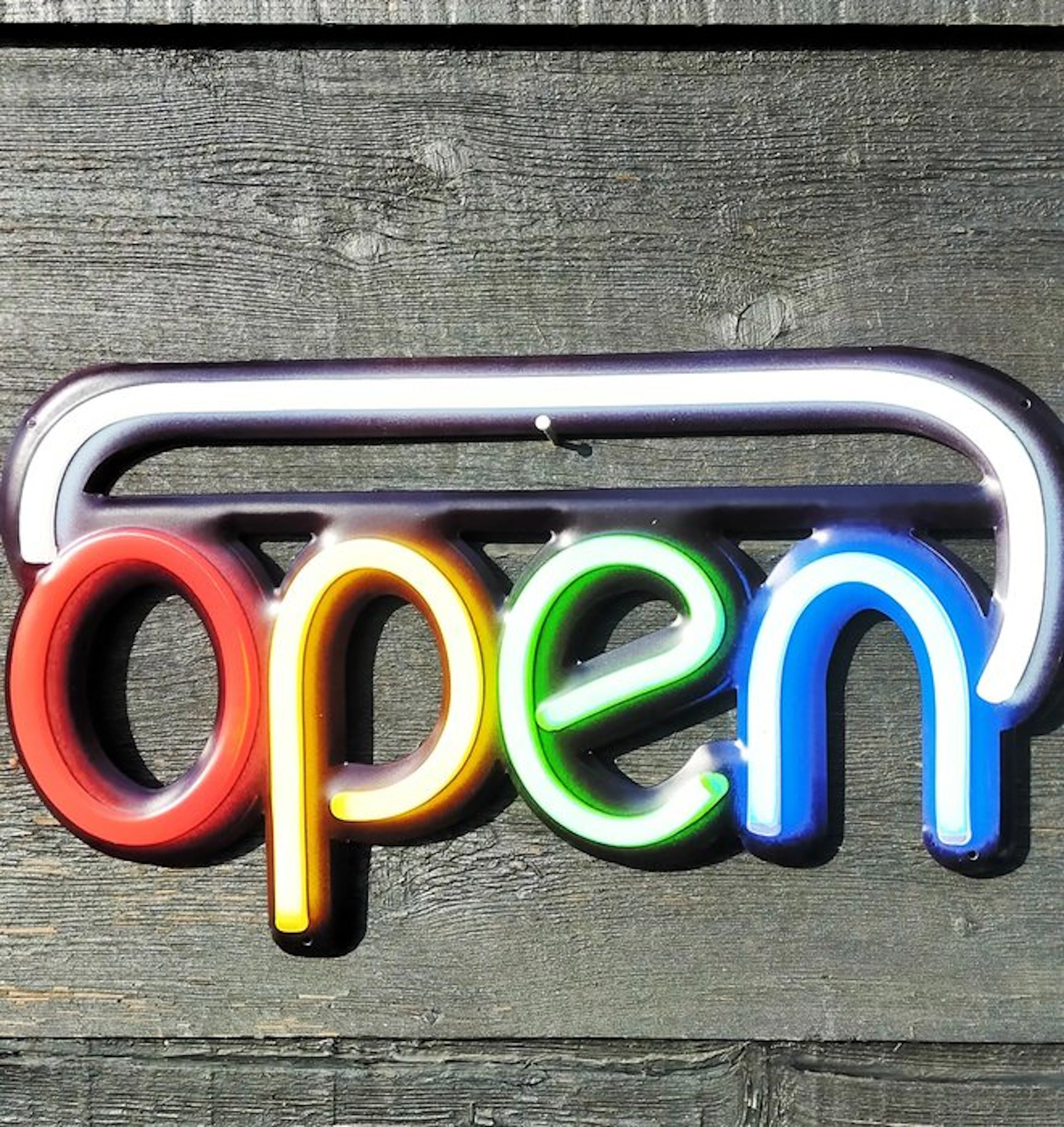 Wall decoration - open neon - Europe