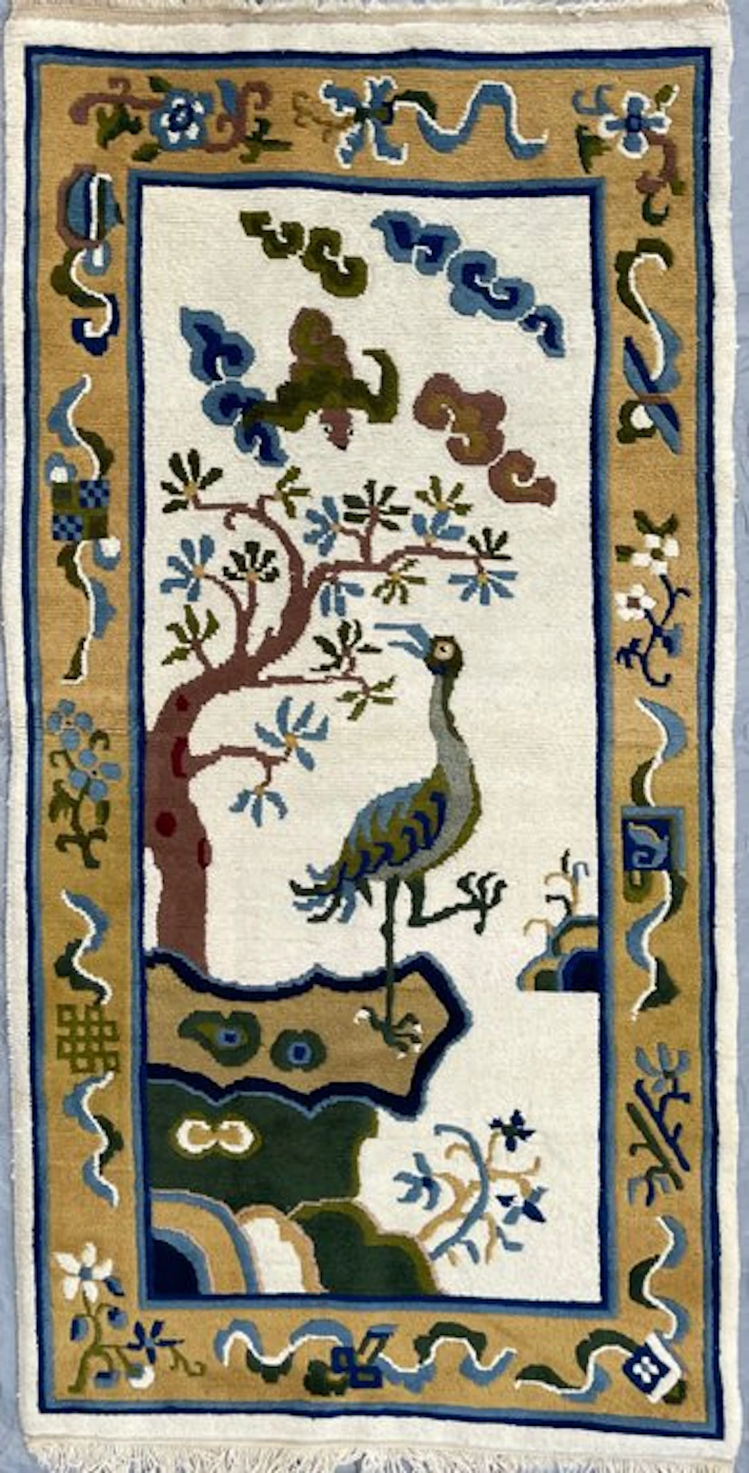 China Art Deco - Cleaned - Carpet - 184 cm - 93 cm