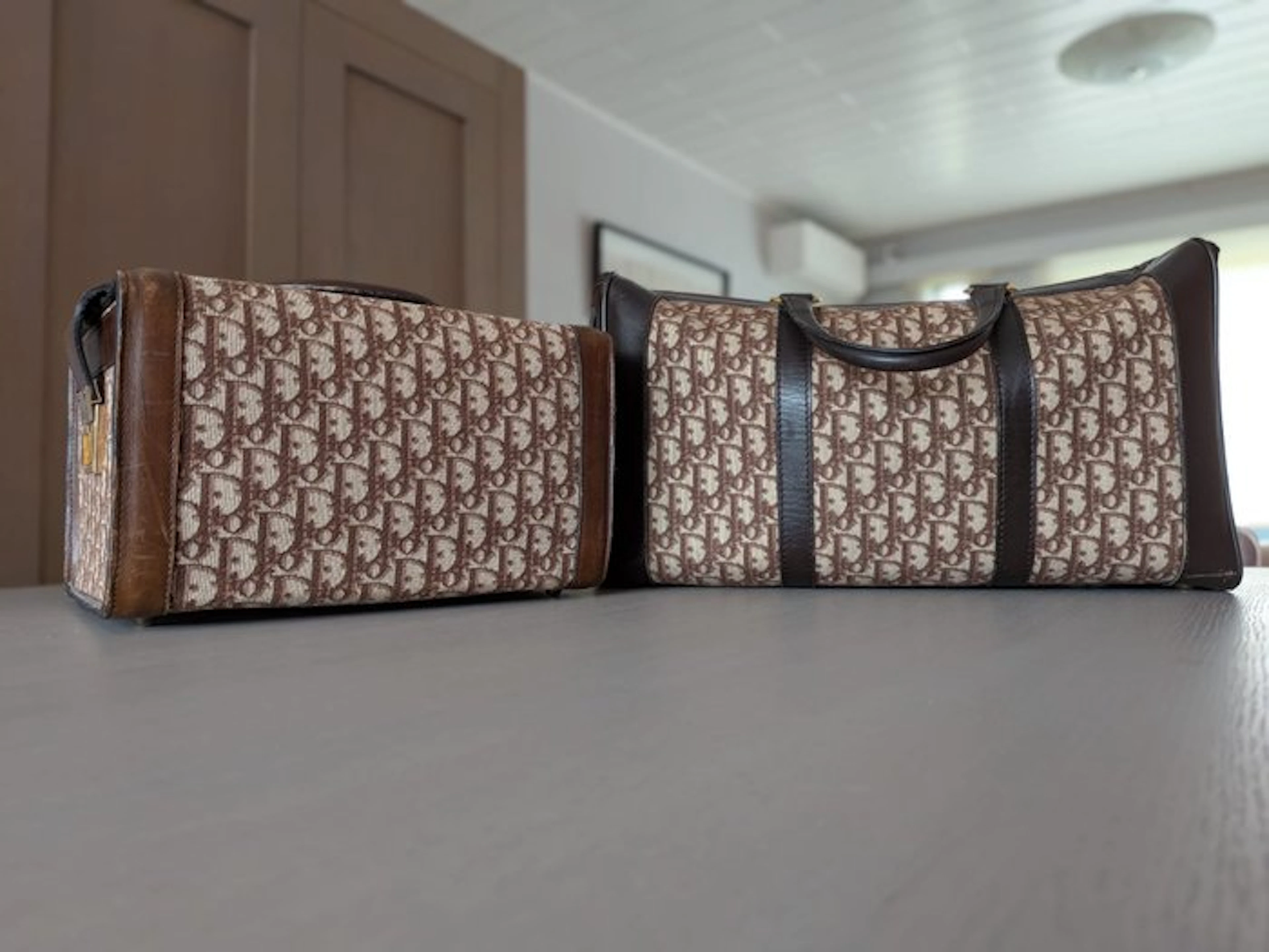 Christian Dior - duffel en beauty case - Weekend bag
