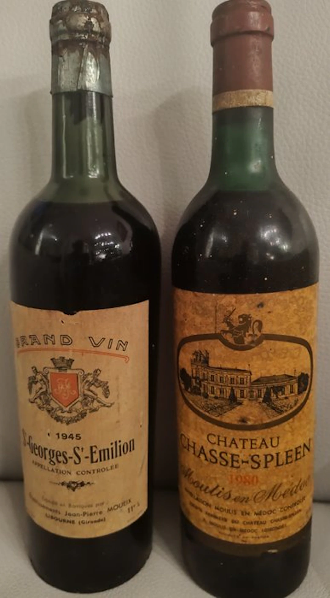 1945 Jean-Pierre Moueix St-Georges-St-Emilion & 1980...