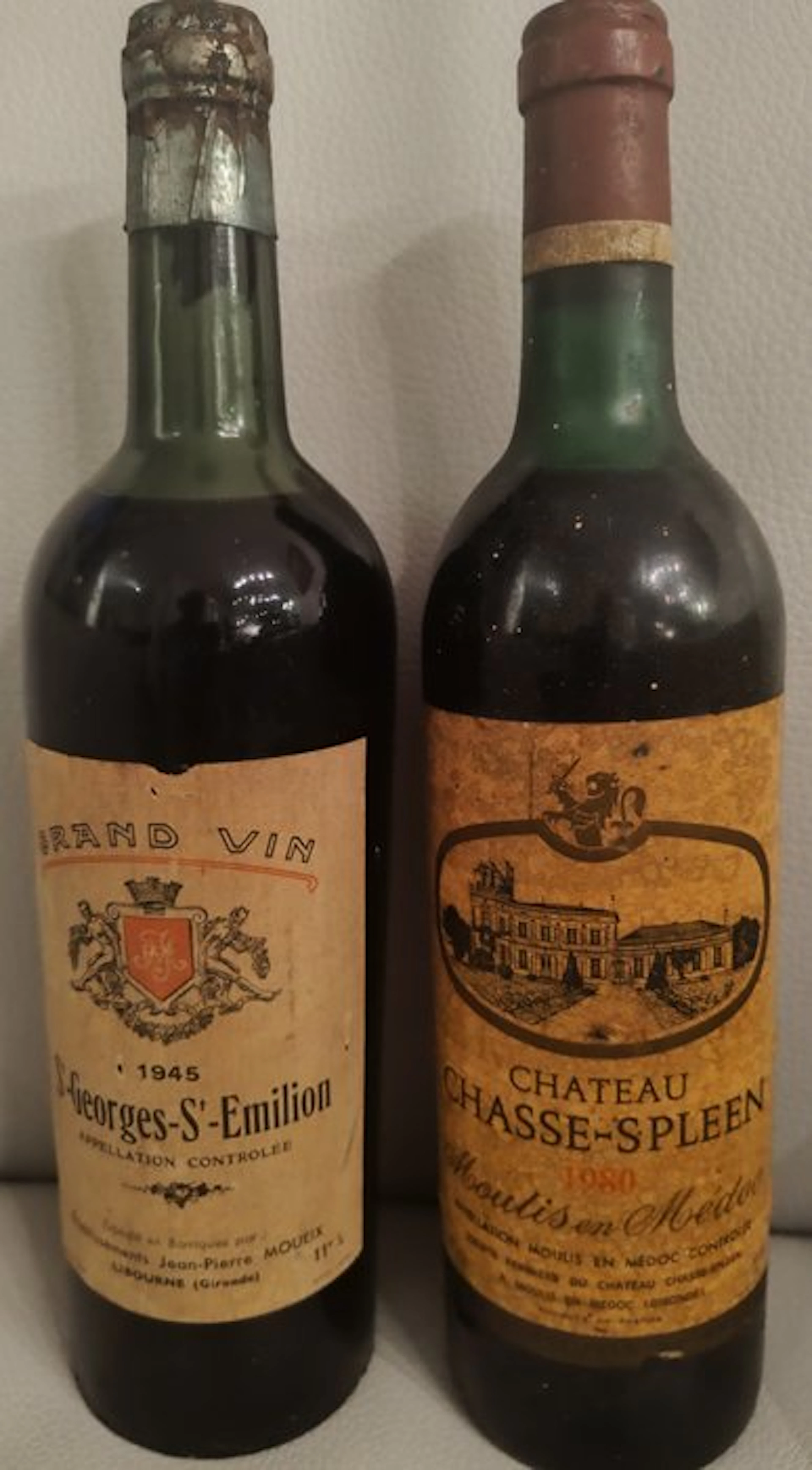 1945 Jean-Pierre Moueix St-Georges-St-Emilion & 1980...