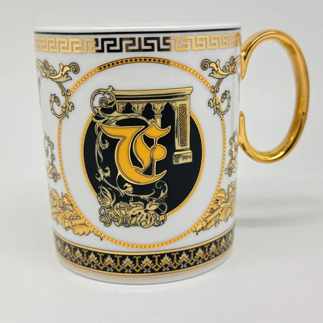 Rosenthal - Versace - Mug - Virtus Alphabet Beaker with Handle