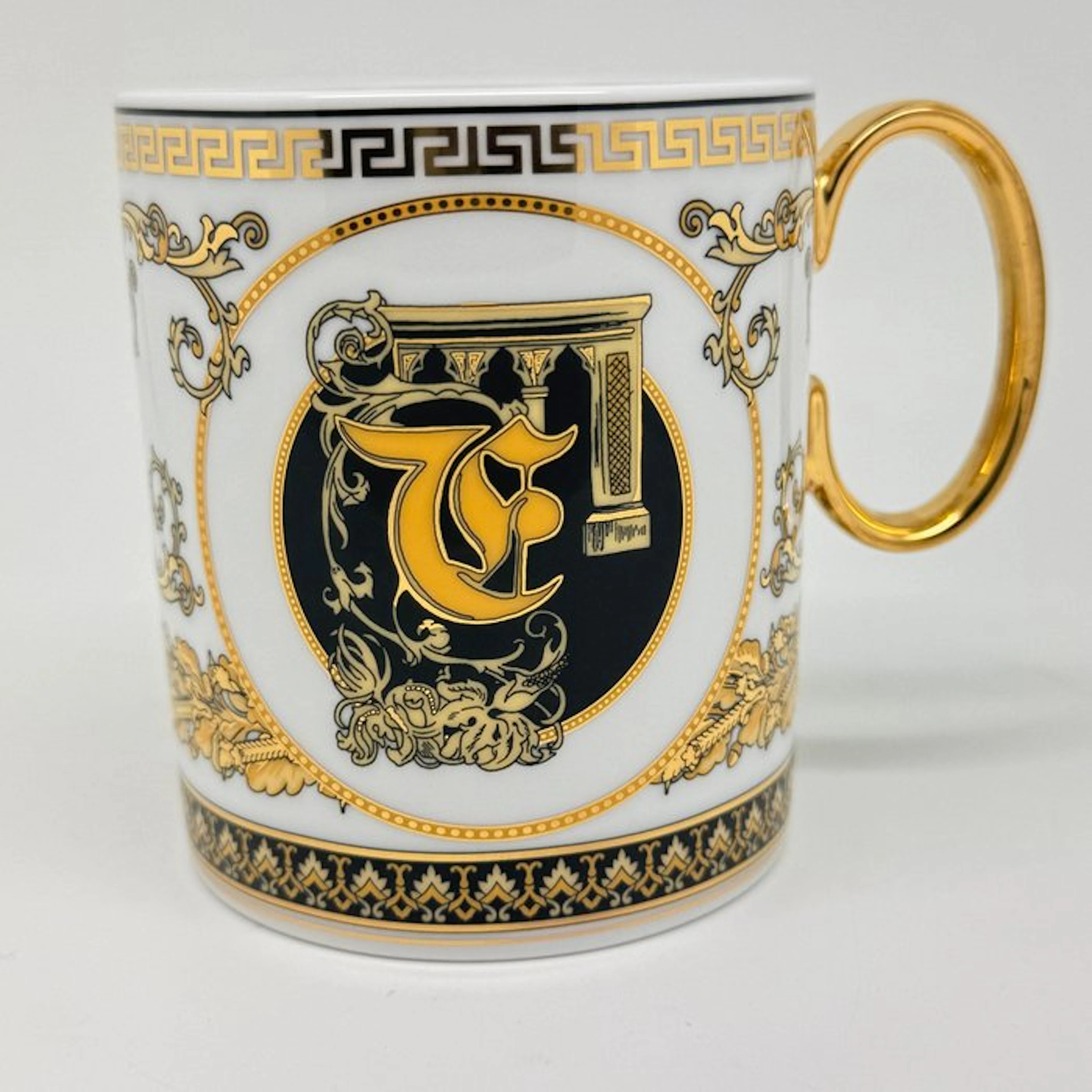 Rosenthal - Versace - Mug - Virtus Alphabet Beaker with Handle