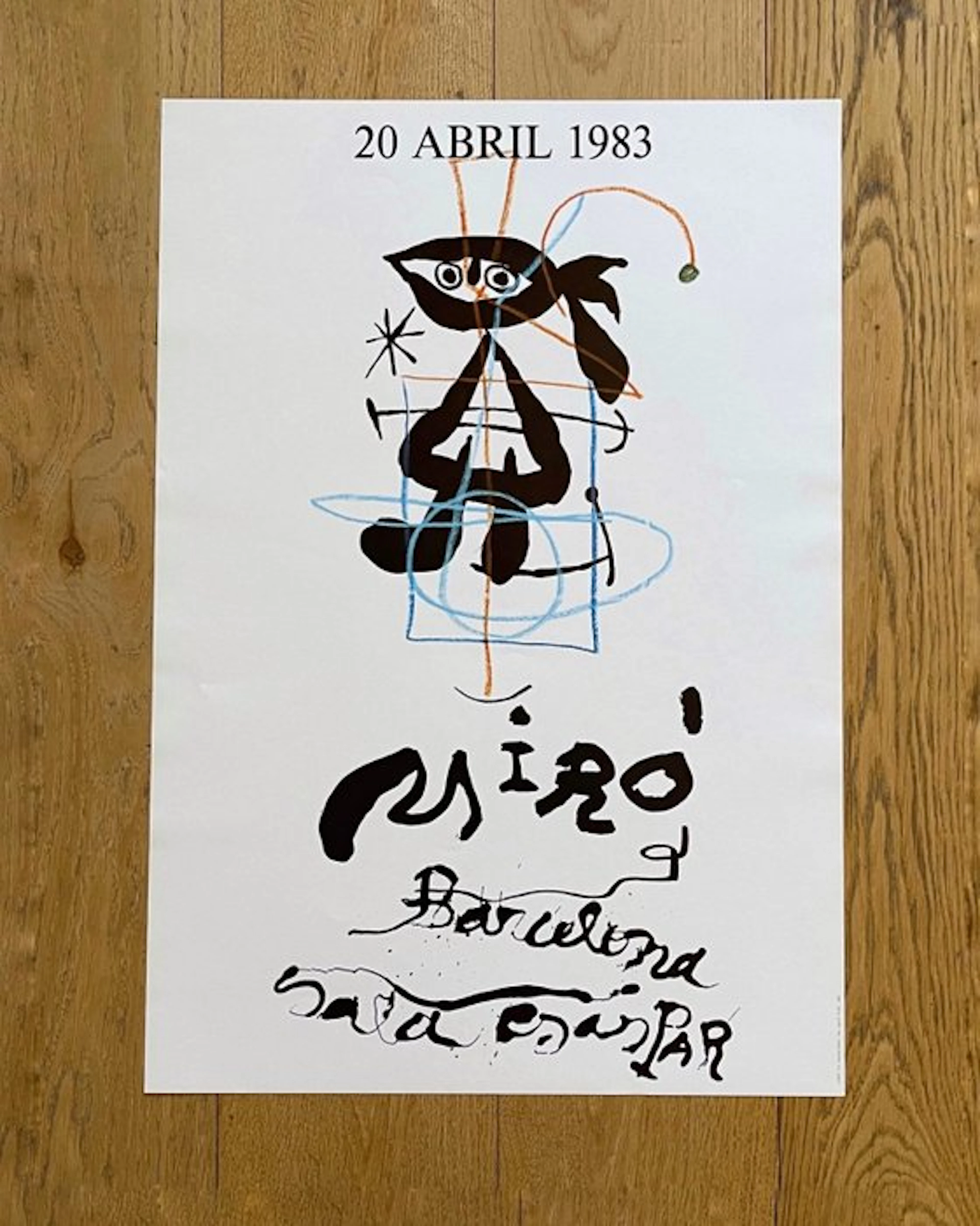 Joan Miró - Joan Miró – 20 Abril 1983 – Sala Gaspar Barcelona - 1980s