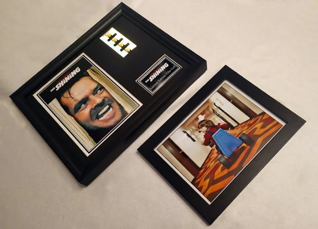 The Shining (1980),Filmcell Display Lightbox und Danny Lloyd Foto Gerahmt