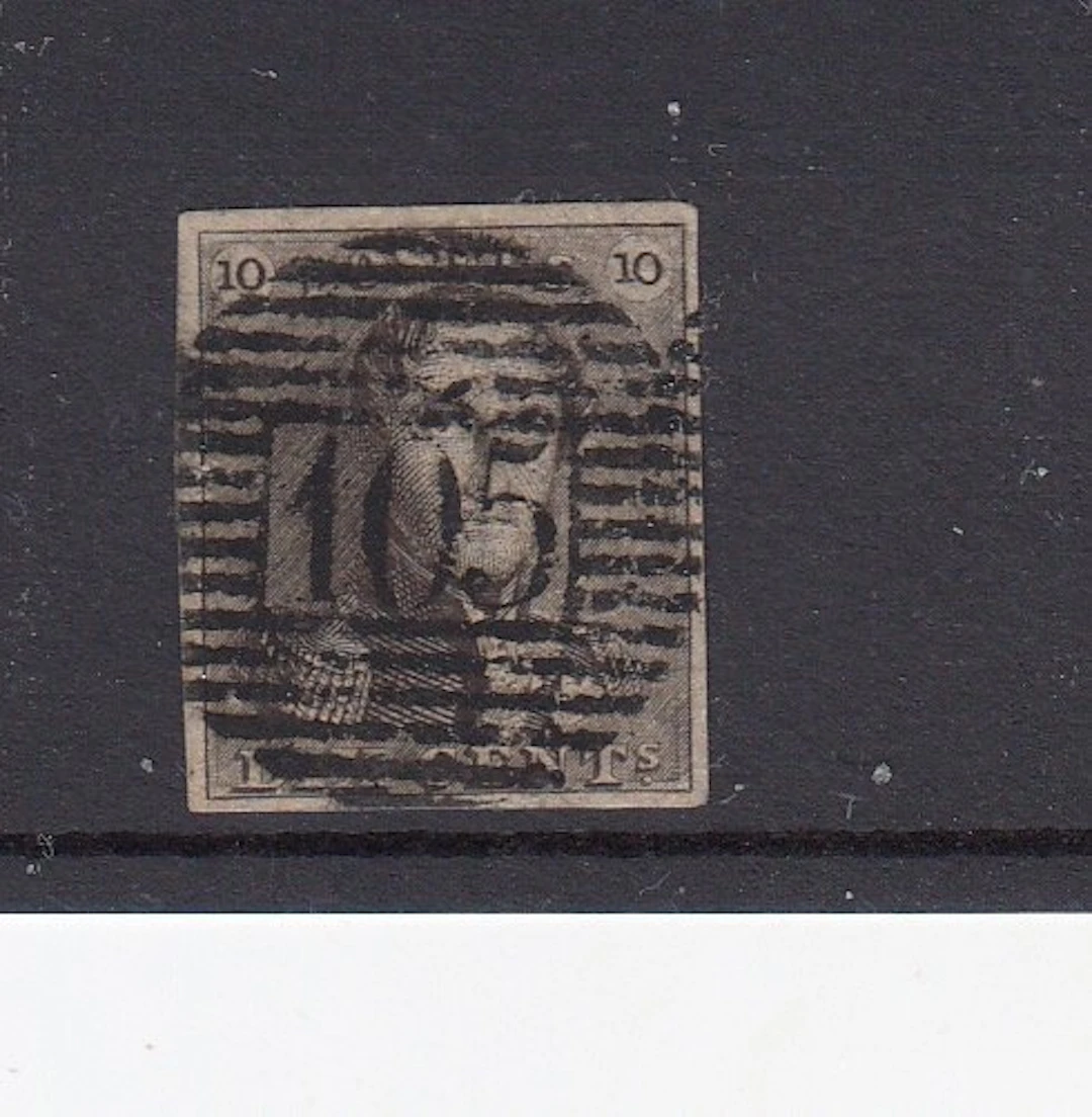 Belgium 1849/1849 - very well edged and beautifully stamped - OBP : 1