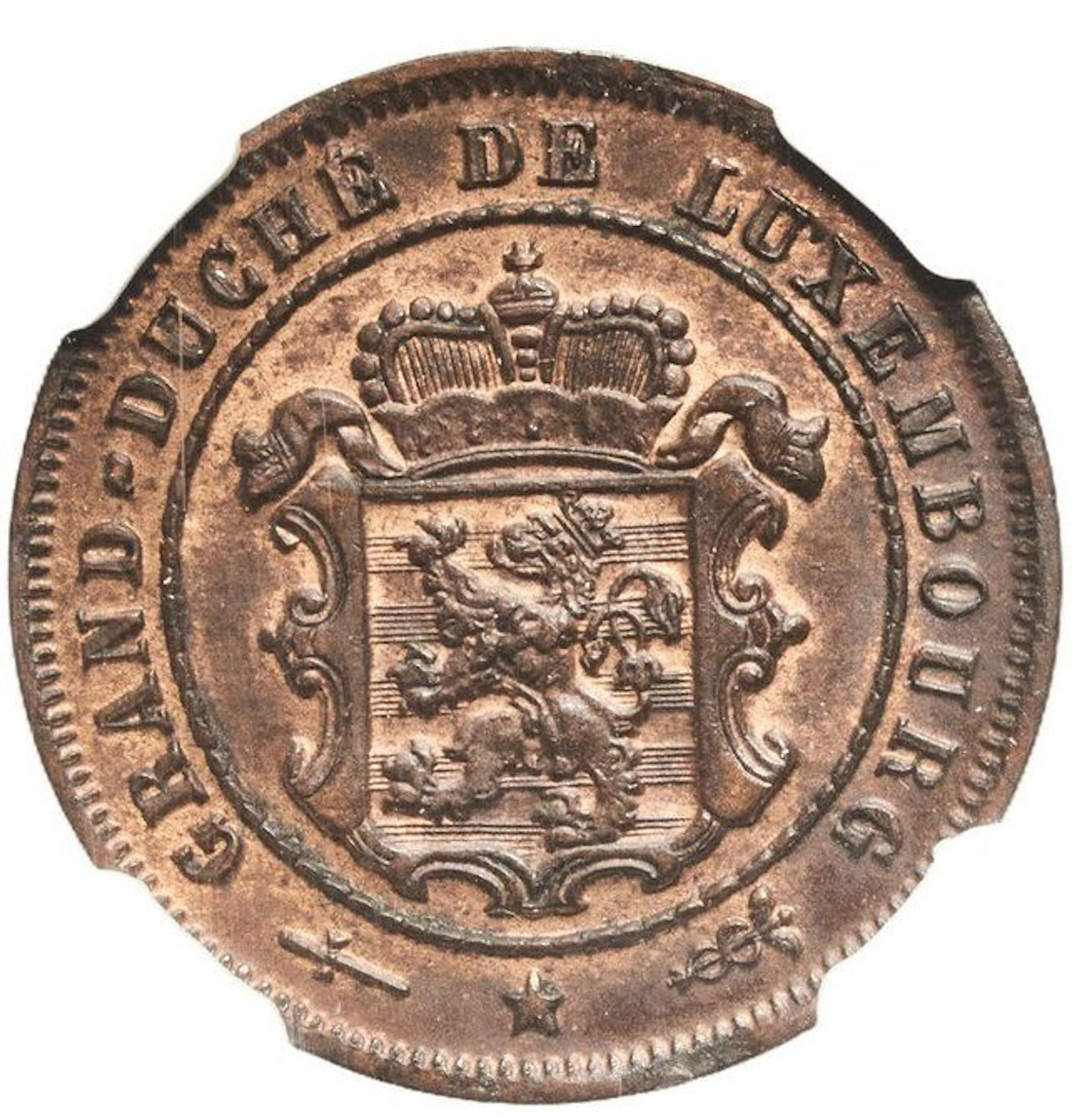 Luxembourg. Adolfo (1890-1905). 25 Centimes 1901 - NGC MS62 (No reserve price)