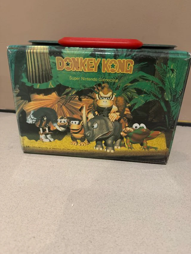 Nintendo - Super - Donkey Kong Super Nintendo Gamecase...