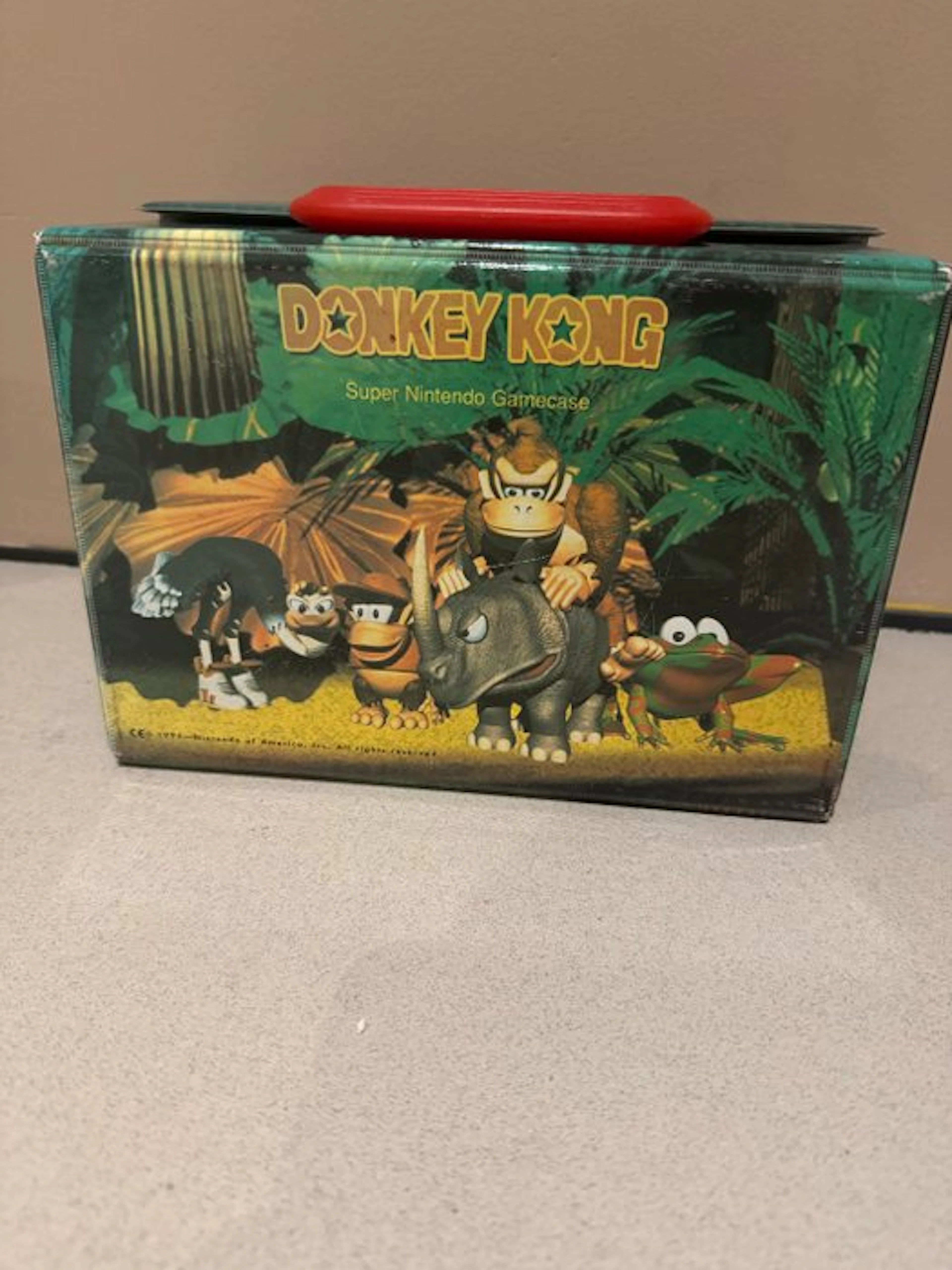 Nintendo - Super - Donkey Kong Super Nintendo Gamecase...
