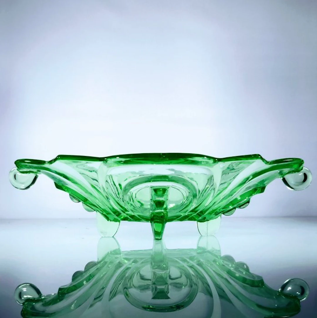 Walther Sachsenglass - Walther & Sohne - Platter - Irene - Glass