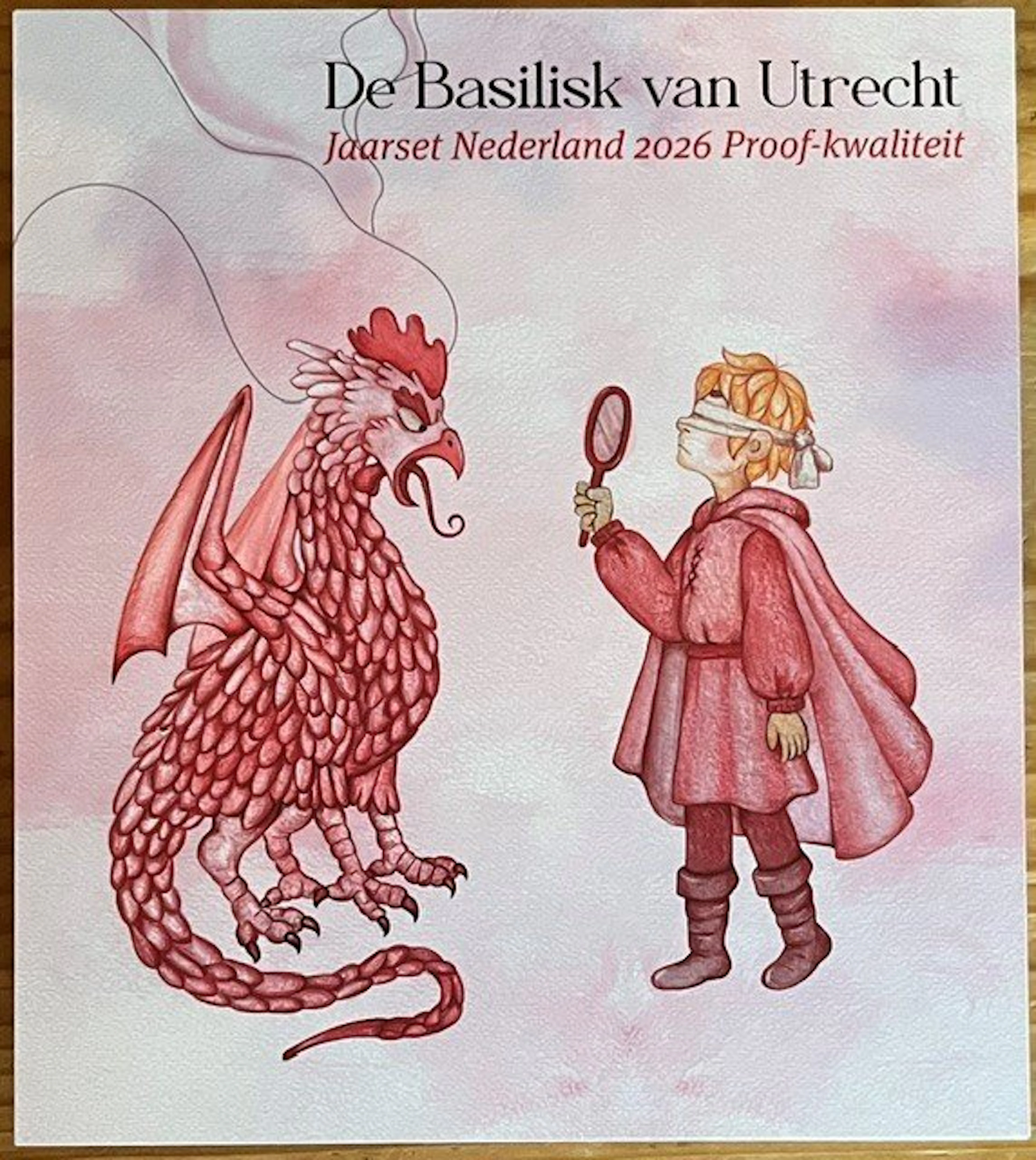Netherlands. Proof Set 2026 "Inclusief penning Basilisk" (No reserve price)
