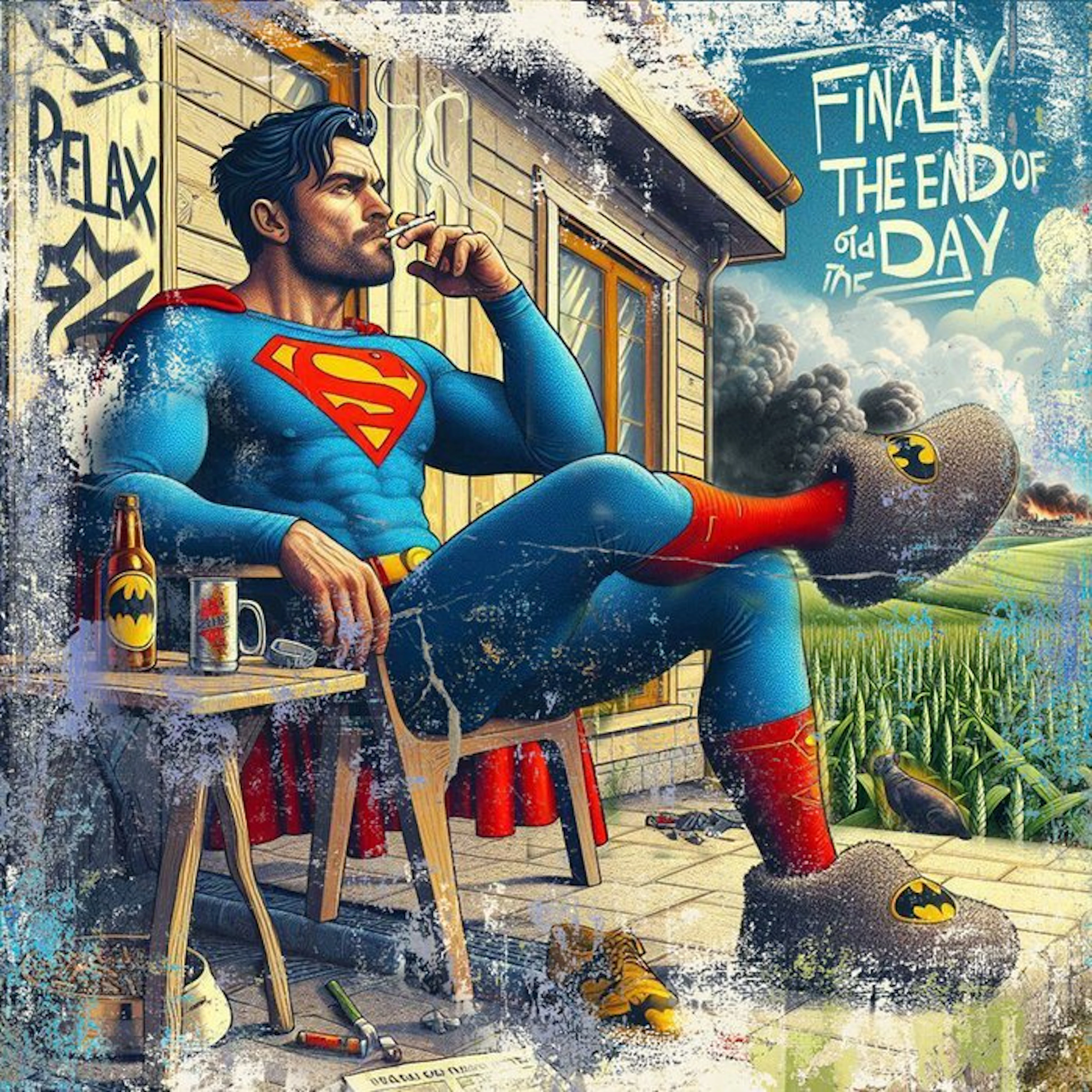Luc Best - "Superman - After Work"