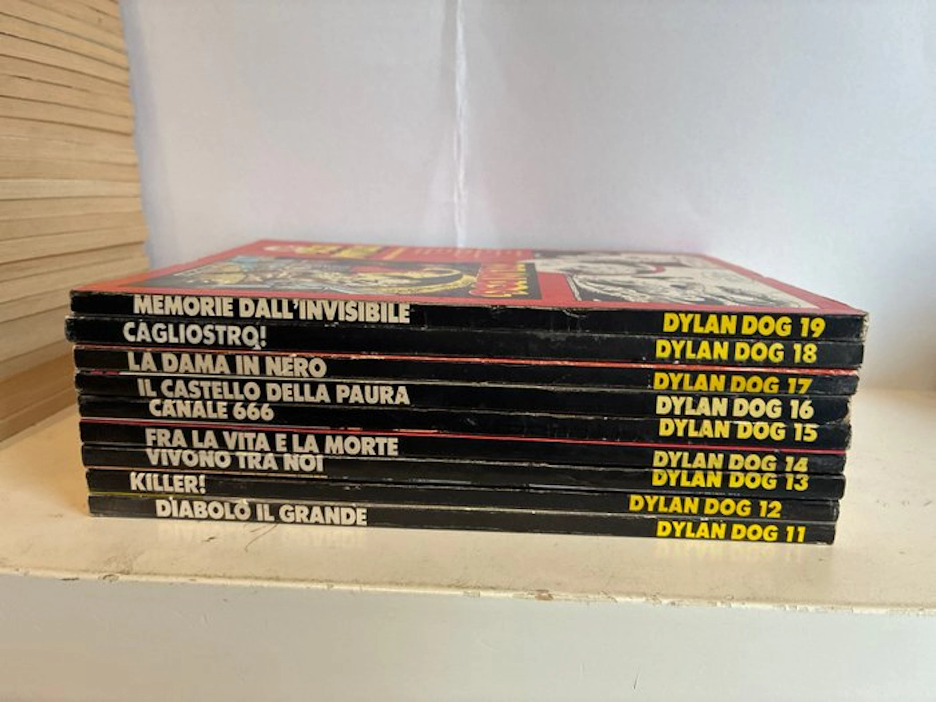 Dylan Dog Prima edizione - Dylan Dog 11-19 - 9 Comic - First edition