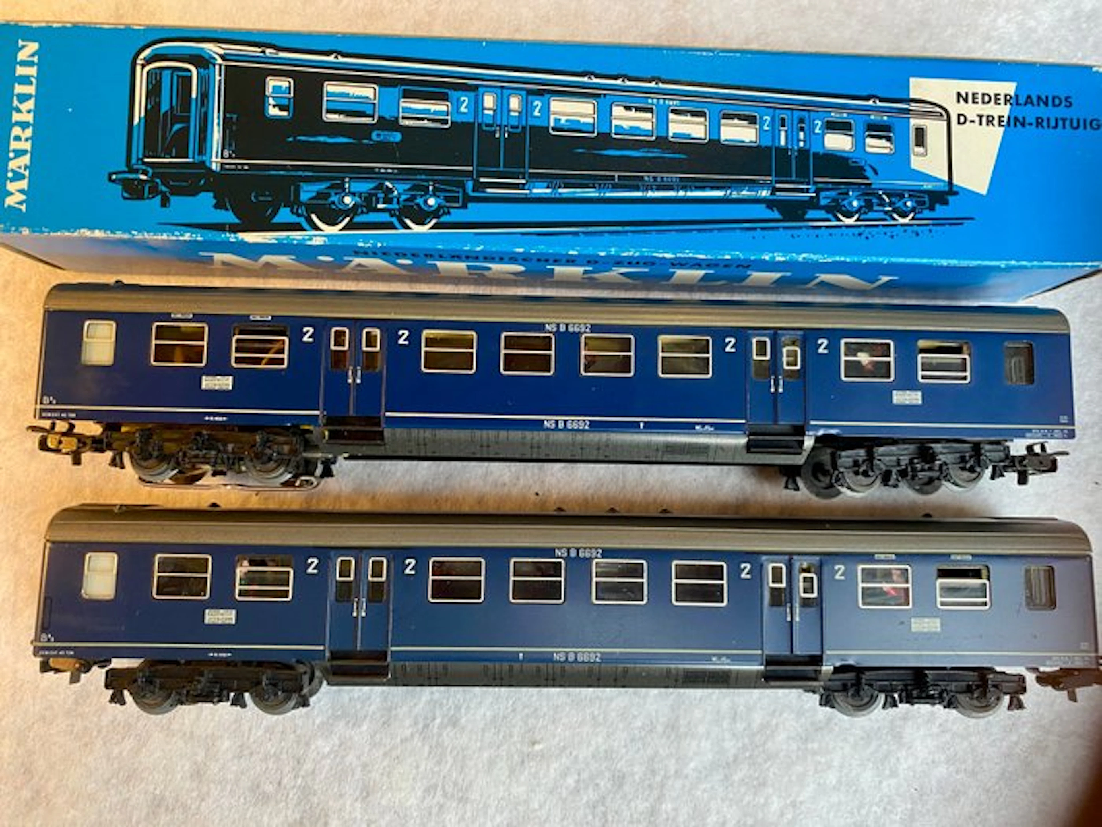 Märklin H0 - 4049 - Model train passenger carriage set...