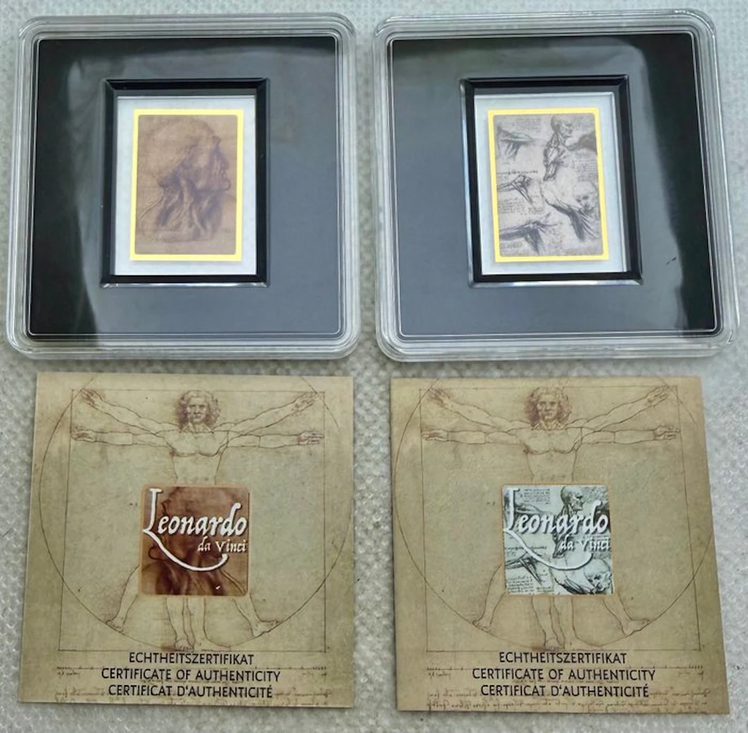 Tokelau. 1 Dollar Leonado da Vinci