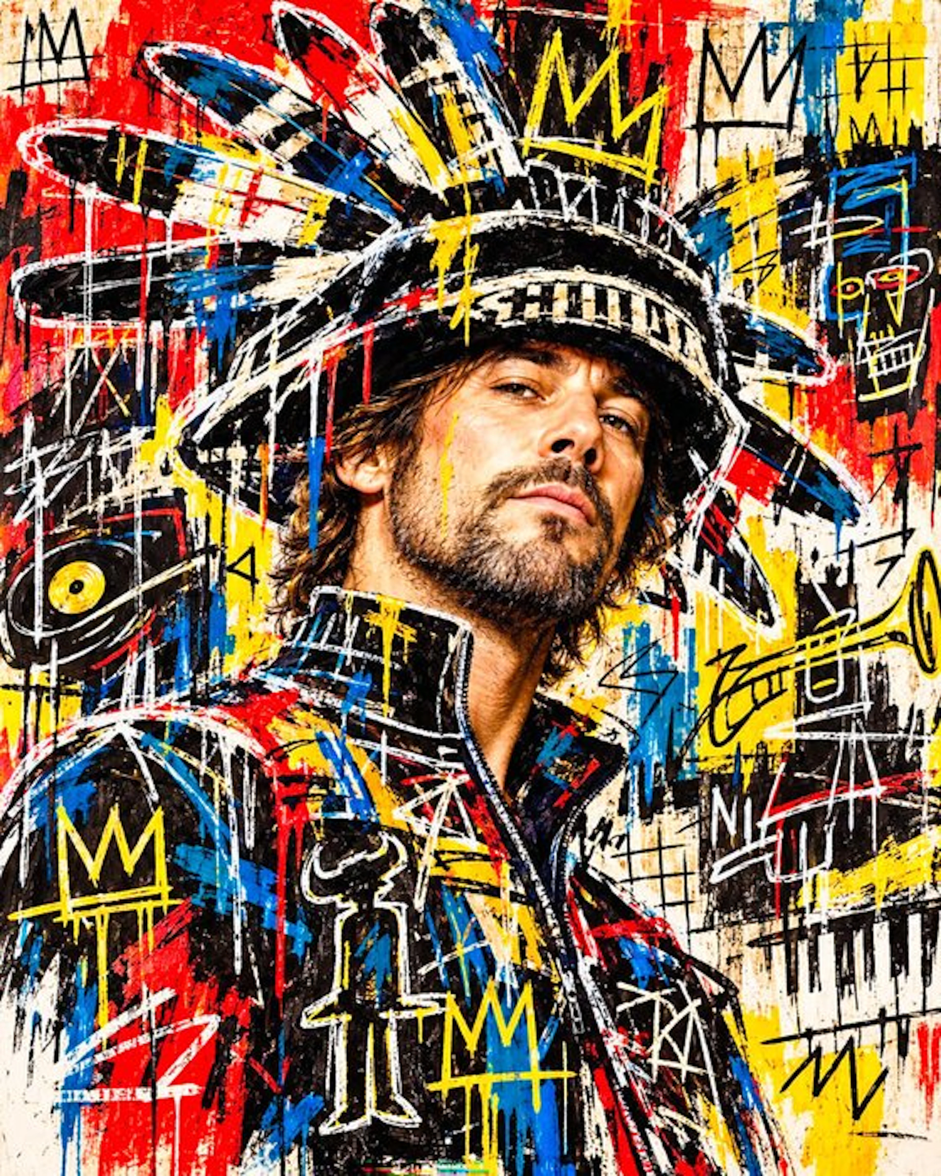 Jacon Art - Jamiroquai - Jamiroquai crowned by rhythm 1/7