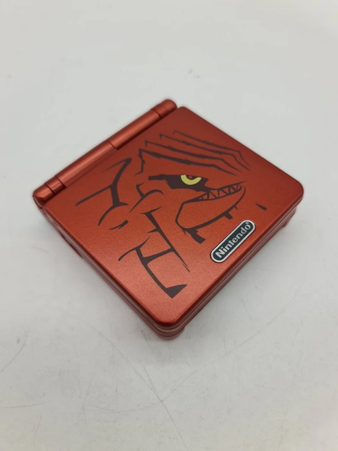 Nintendo - Gameboy Advance SP - Pokémon GROUDON Edition...