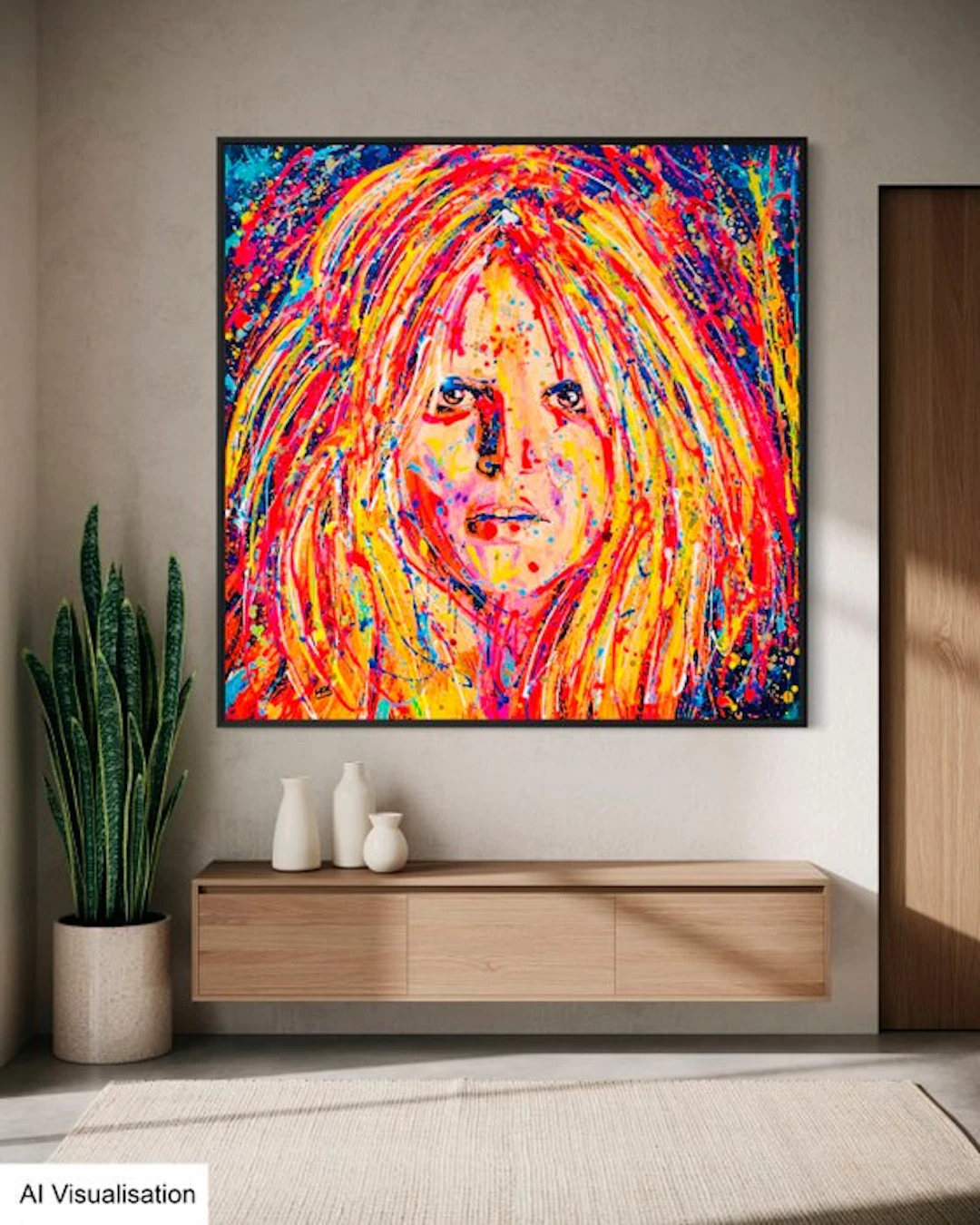 HÖK (1984) - Brigitte Bardot Expression "Chromatic Drip...