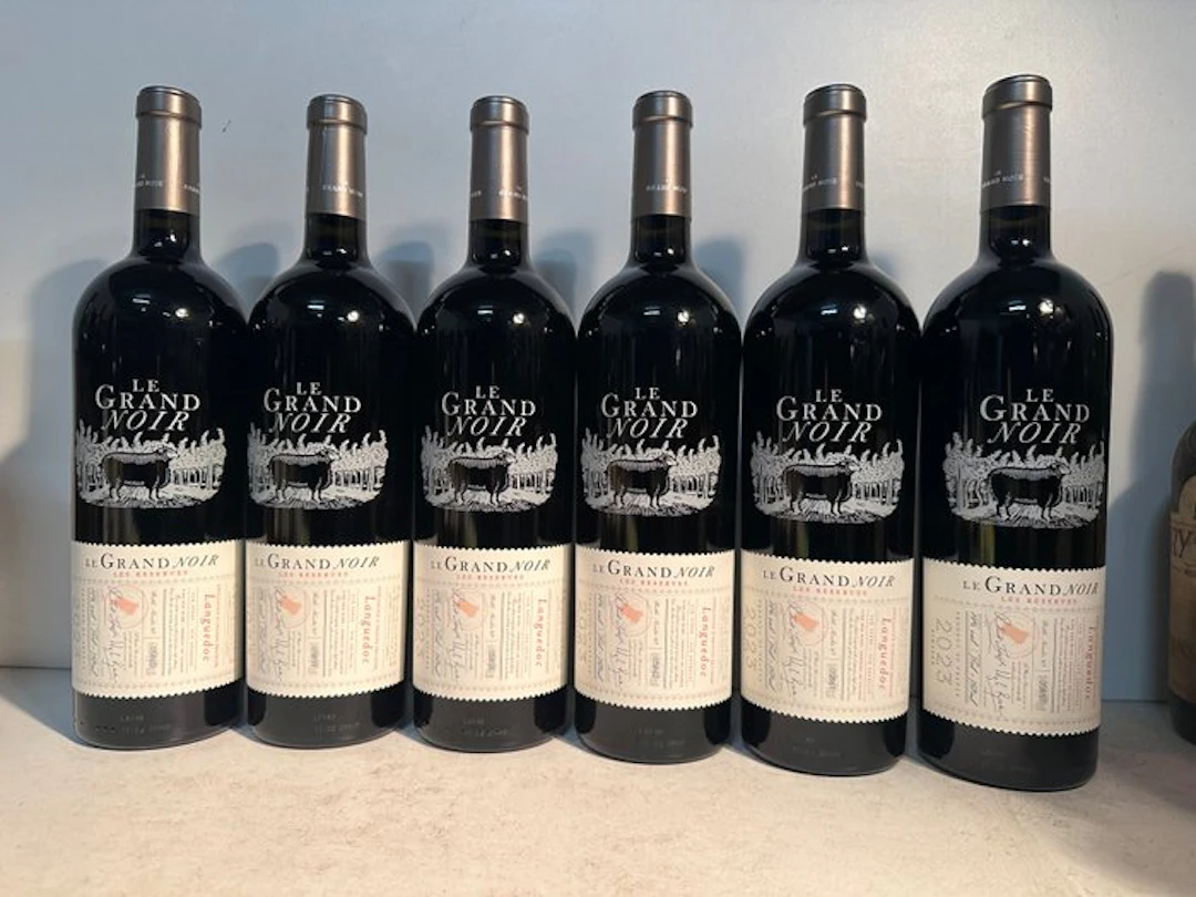 2023 Le Grand Noir, Les Reserves - Languedoc - 6 Bottles (0.75L)