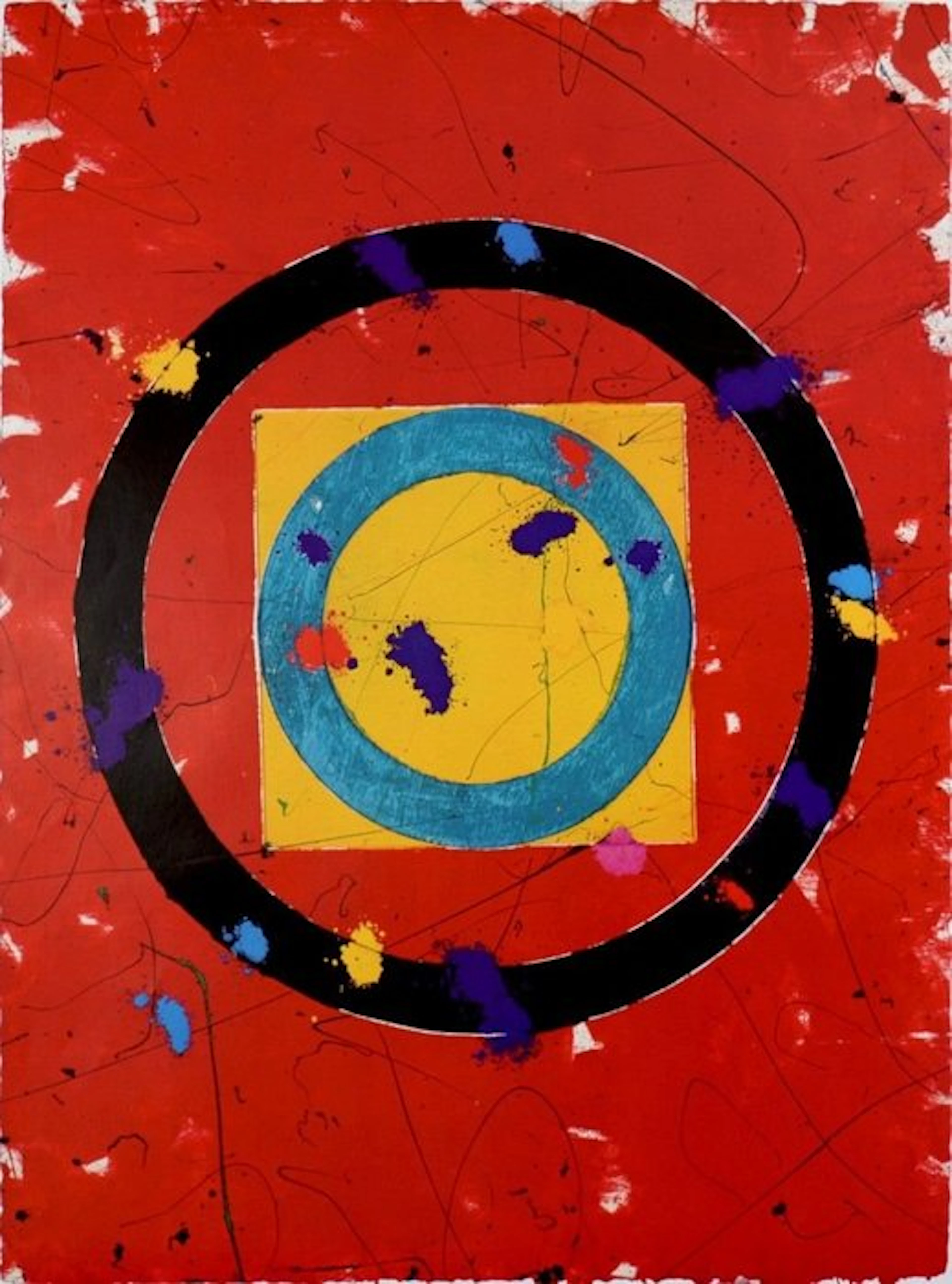 Sam Francis (1923-1994) - Jeux olympiques de Los Angeles de 1984