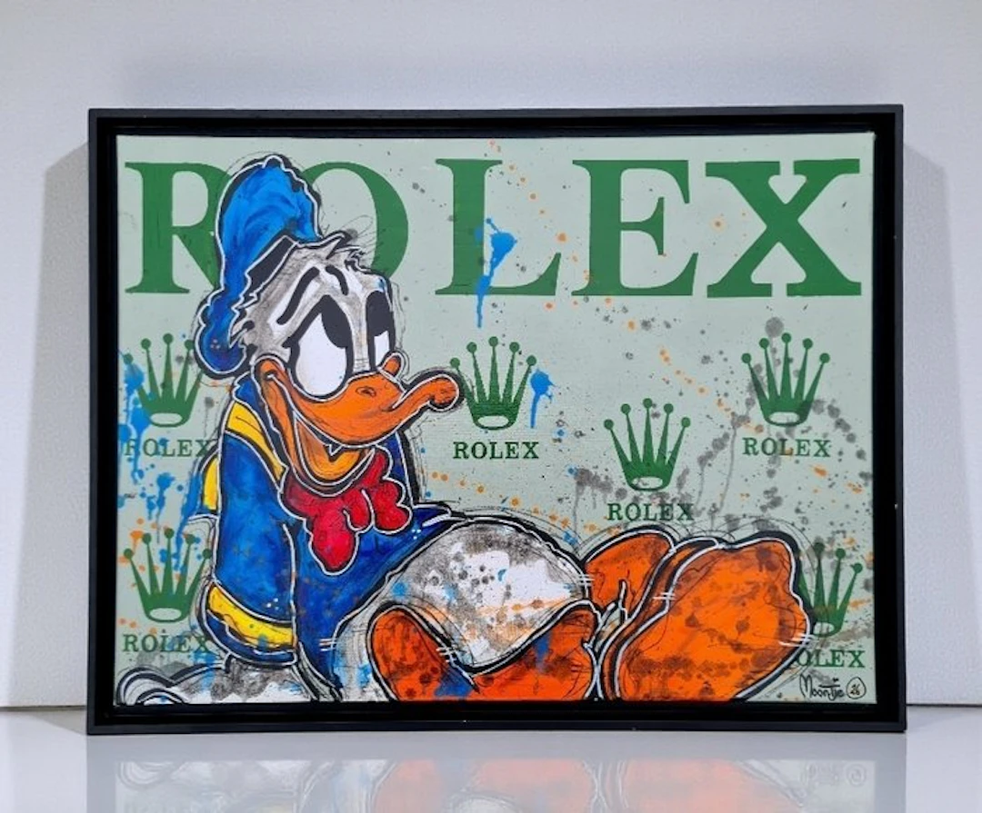 Moontje - Donald needs money for Rolex.
