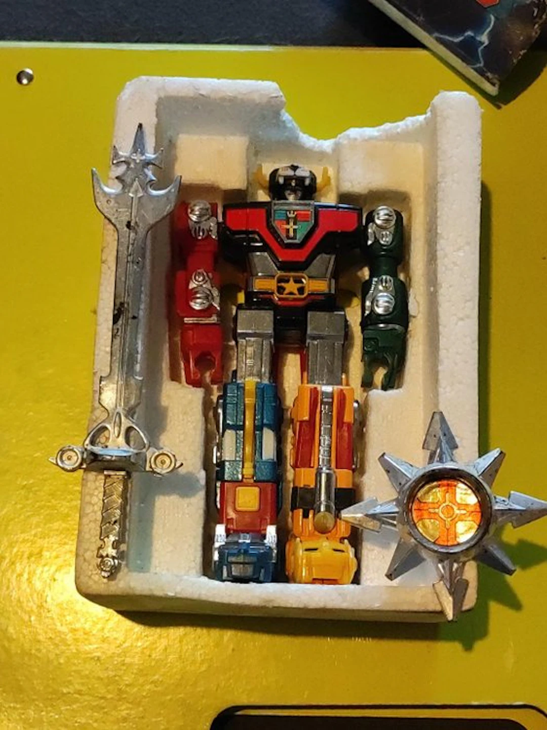 Golion - Toy robot Golion / Voltron 5-in-1 ST Chogokin - 1980-1990 - Taiwan