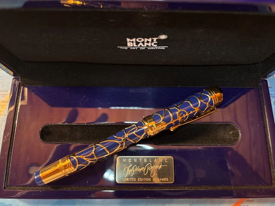 Montblanc - Patron of Art – Der Prinz-Regent 4810 Limited Edition Füllfederhalter - Neu - Reservoarpenna