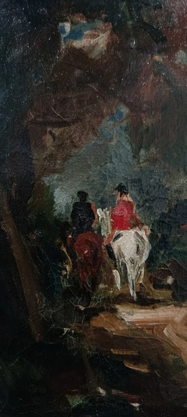 Escuela Impresionista Europea (XX) - Paseos a caballo