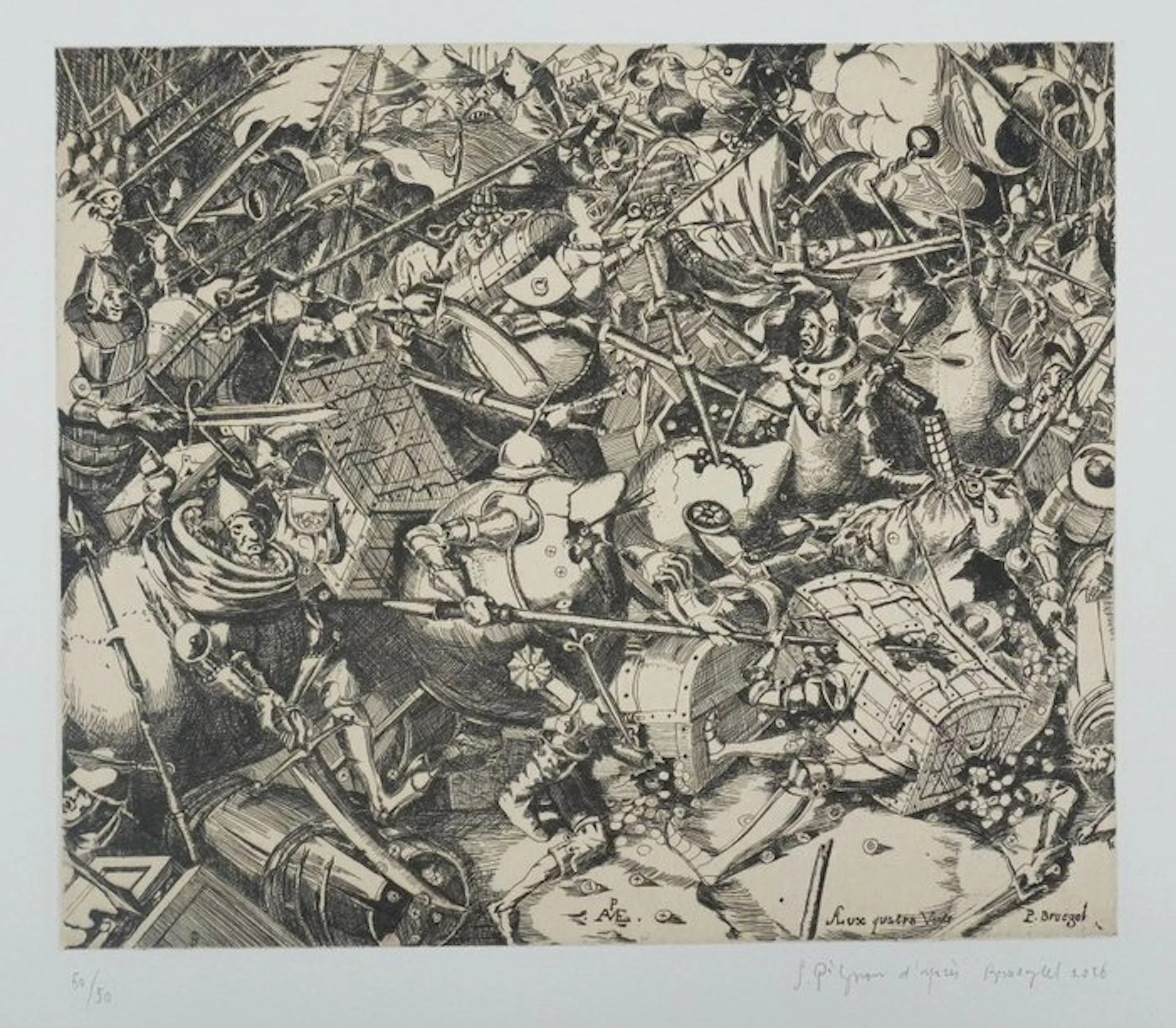Pieter BRUEGHEL L'ANCIEN (c.1525-1569) (d'après) - La...