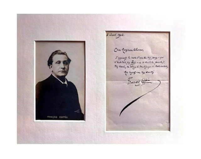 François Coppée (1842-1908) - French Poet and novelist...
