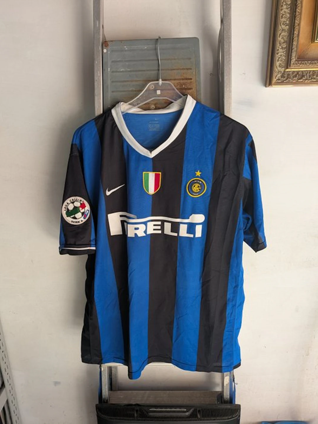 Inter - Serie A - Adriano - Football shirt