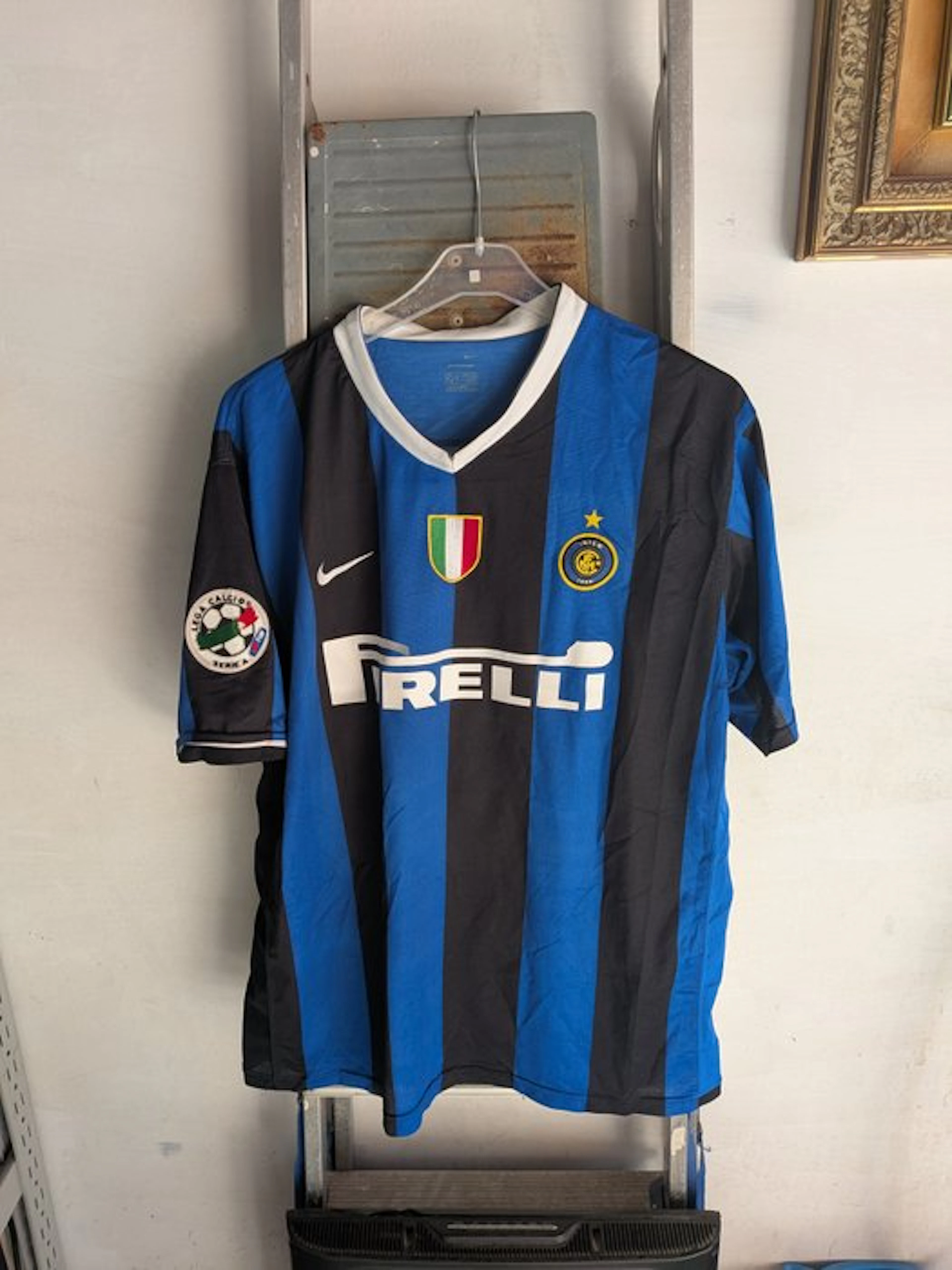 Inter - Serie A - Adriano - Football shirt