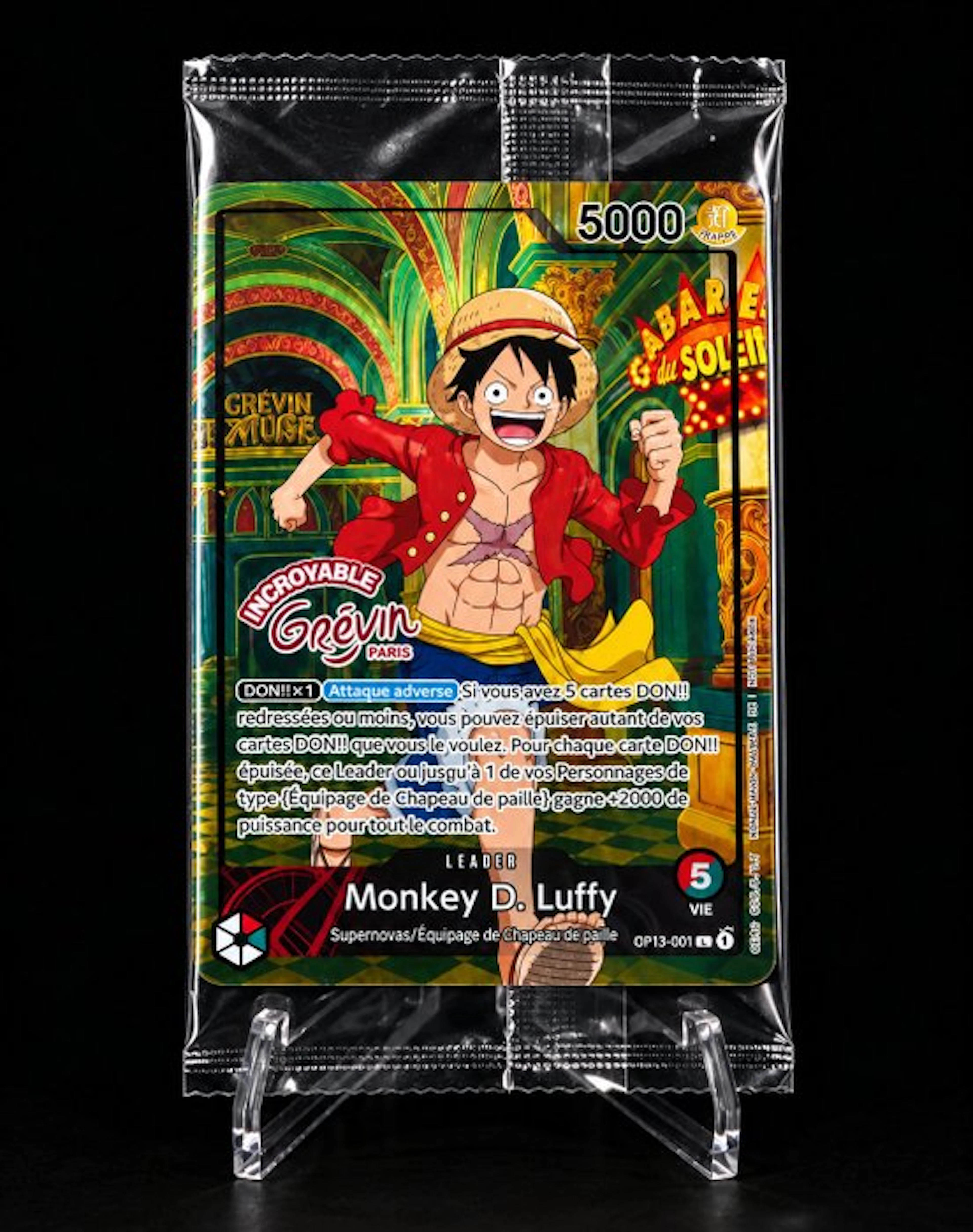 Bandai - 1 Sealed card - One Piece - Monkey D. Luffy Promo card