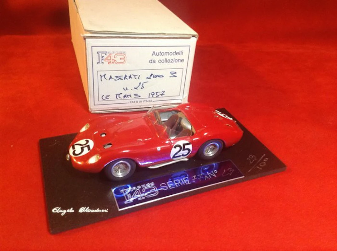 Faenza 43 - made in Italy 1:43 - Model race car - ref