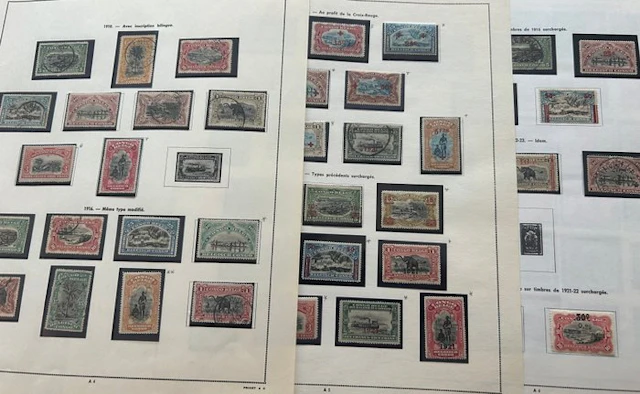 Belgian Congo 1910/1923 - Extensive collection...