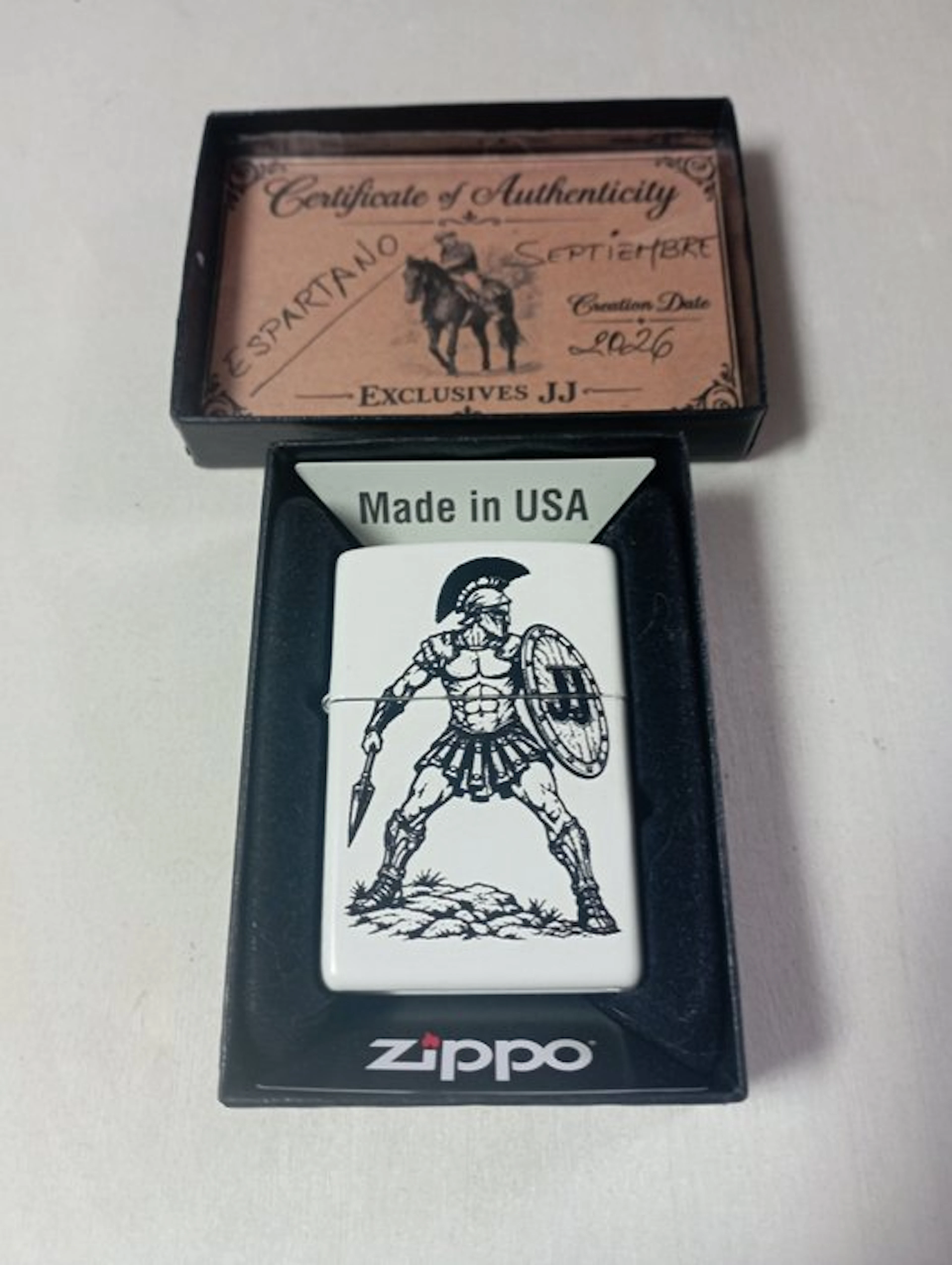 Zippo - SPARTANO - Lighter - Brass