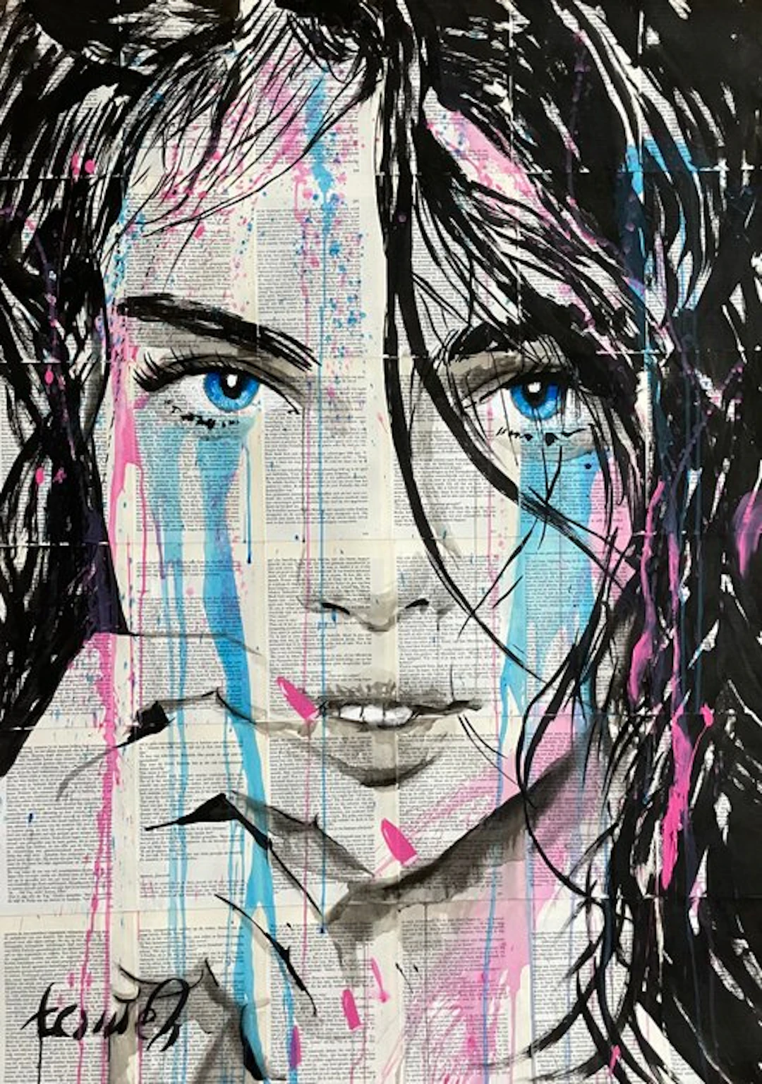 TOMEH - “Unmasked Truth” -XXL Original Painting