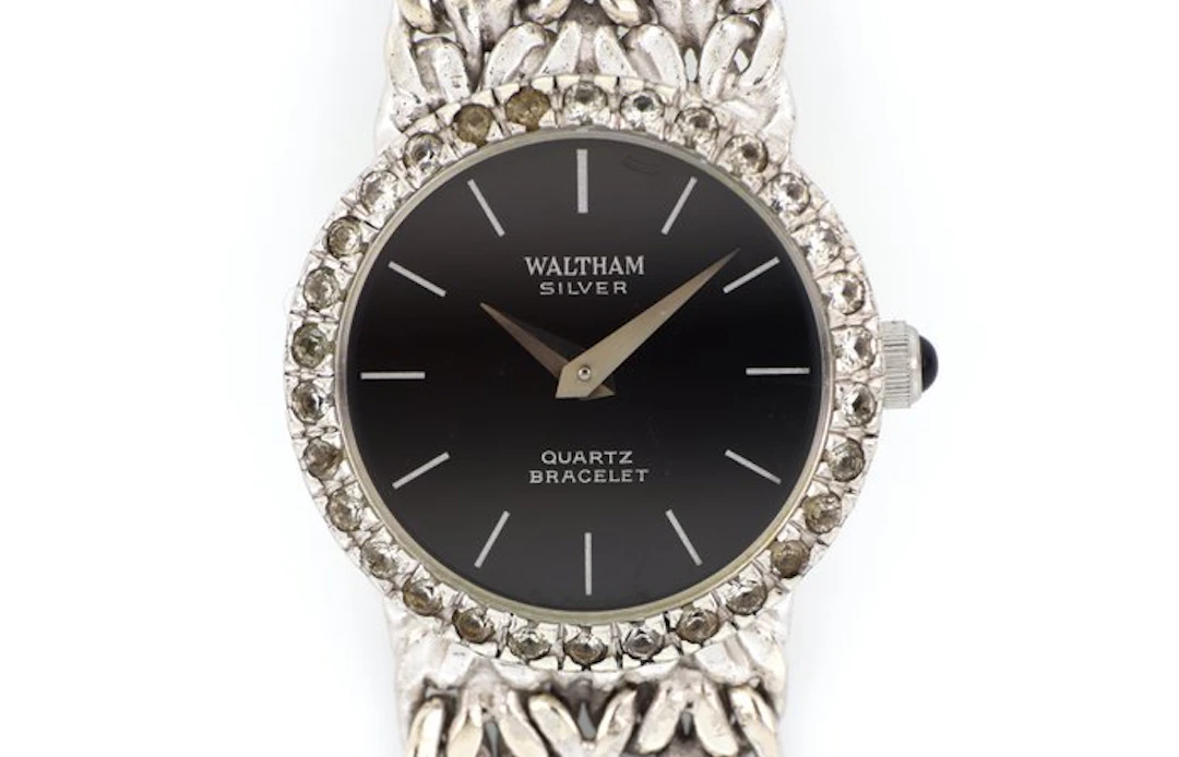 Waltham - Silver Marcasite Antique Style - No reserve...