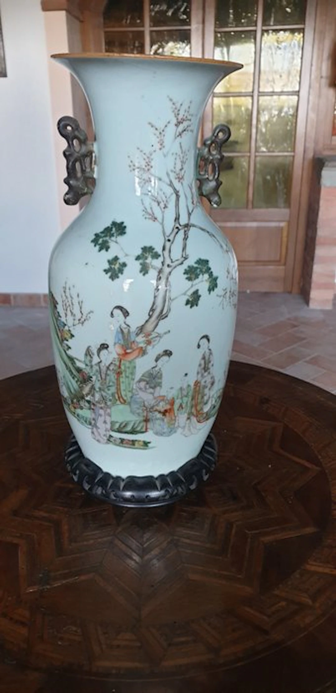 Vase - Porcelain - China - Qing Dynasty (1644-1911) (No reserve price)
