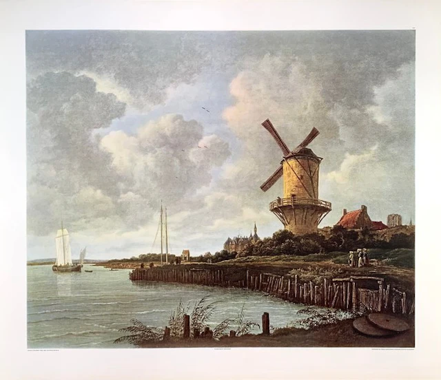 Jacob van Ruisdael - Die Mühle von Wijk - Lichtdruck...