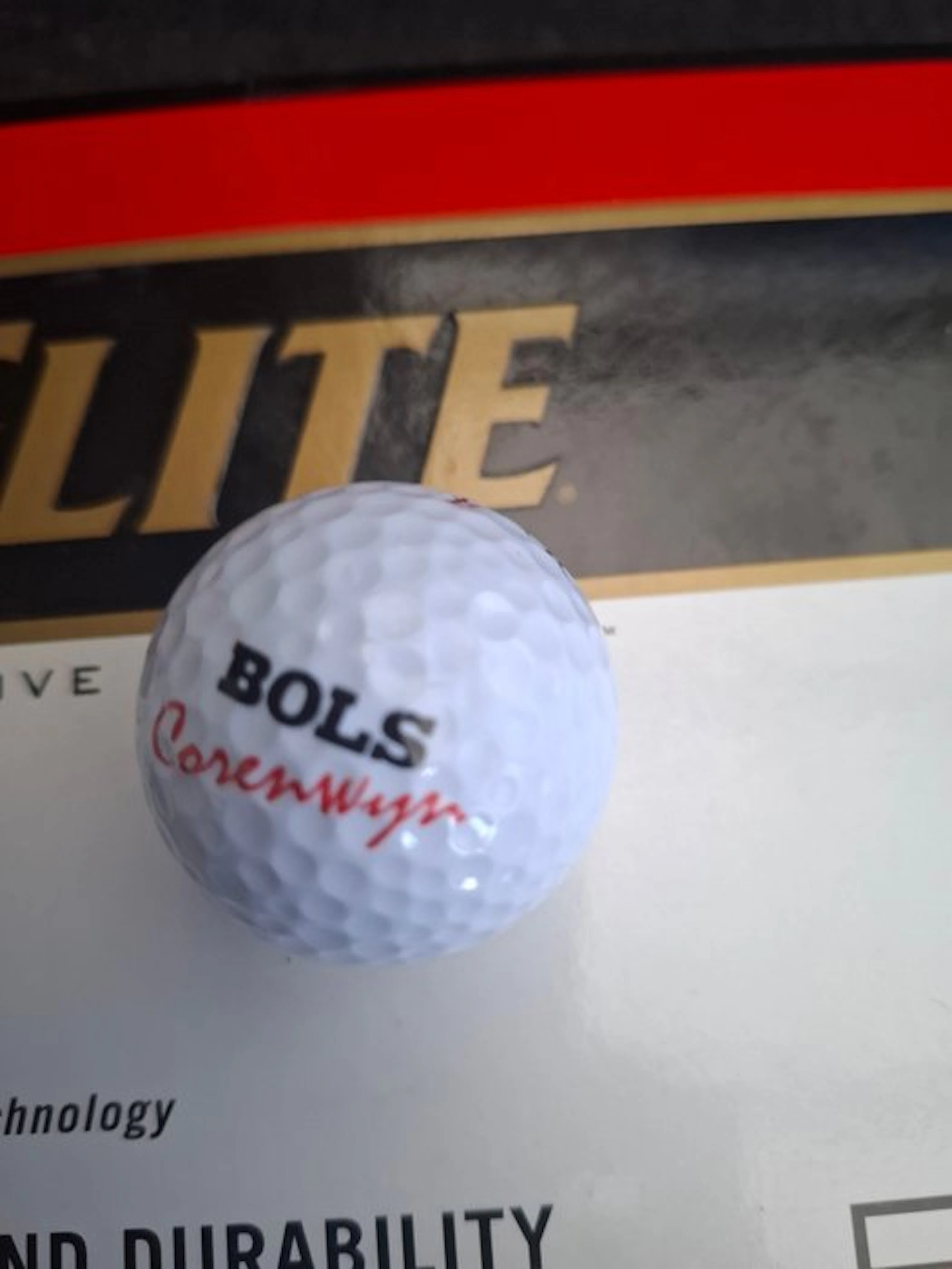 Golf - Woods - 1998 - Golf ball