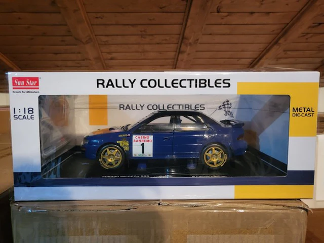 Sunstar 1:18 - Model sports car - Subaru Impreza WRX97...