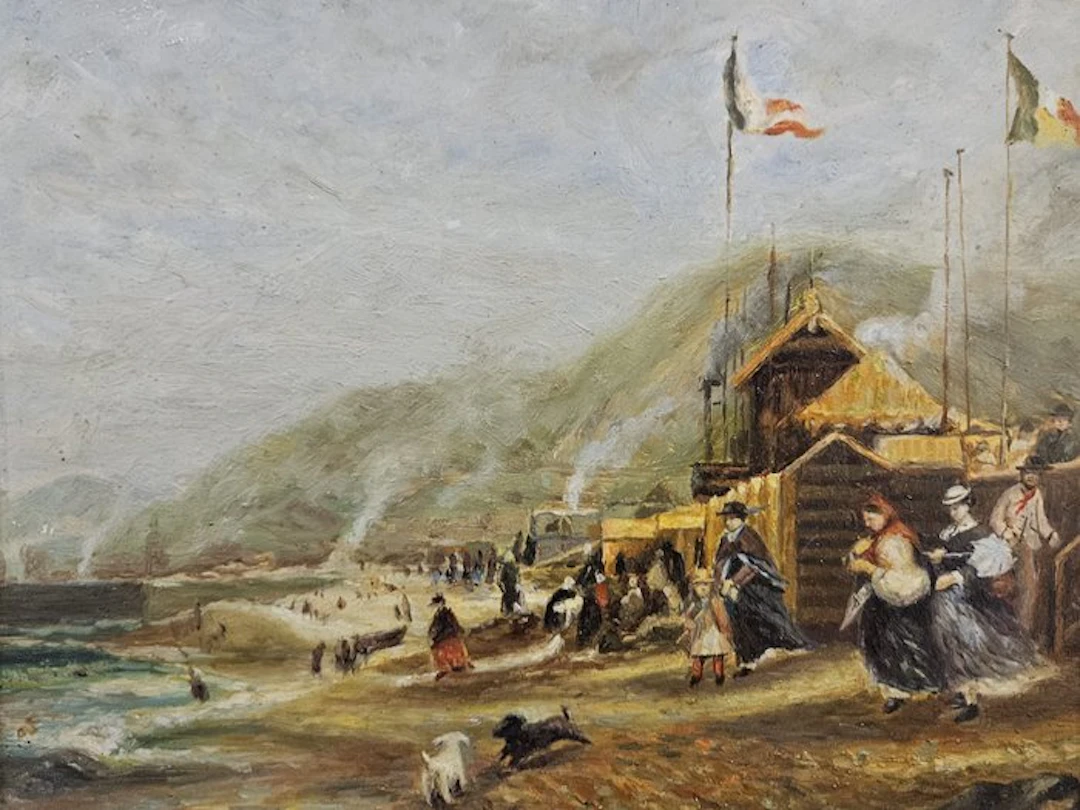 Escuela Impresionista Europea (XX) - La Plage