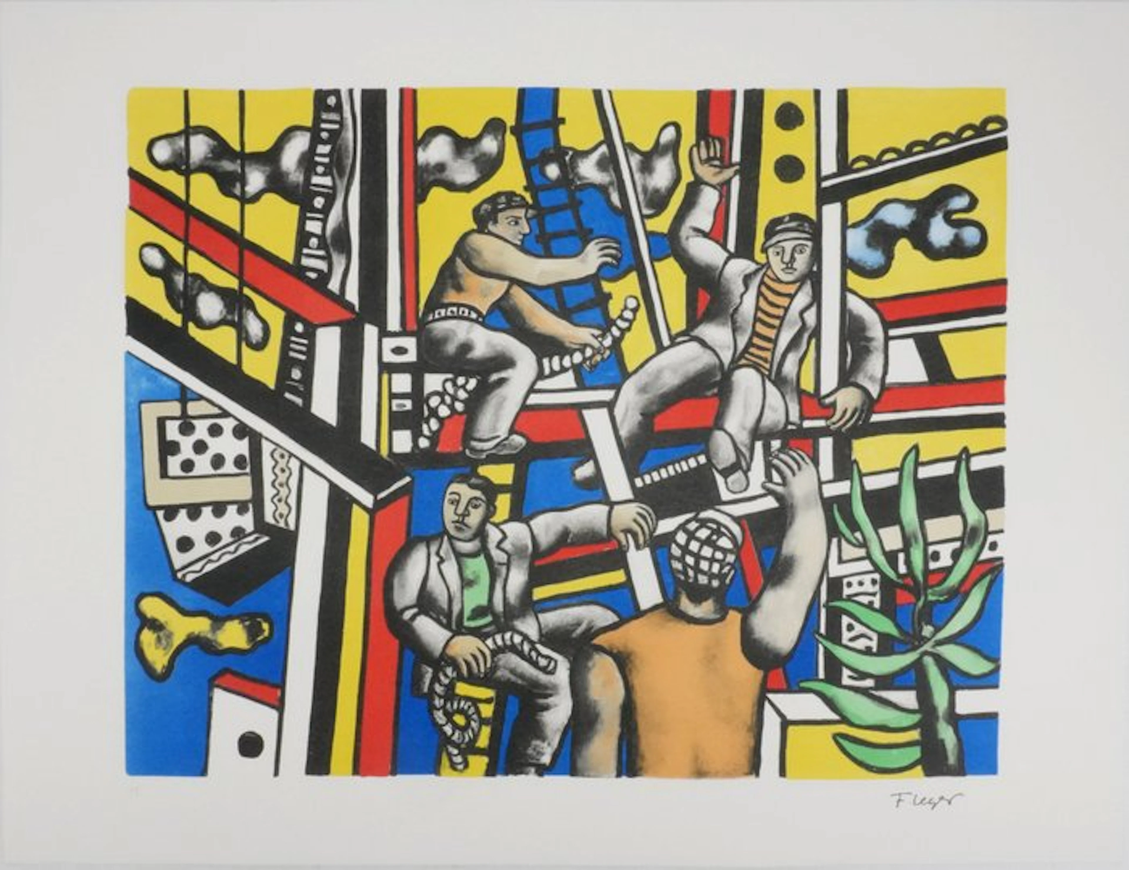 Fernand Léger (1881-1955) - Les constructeurs