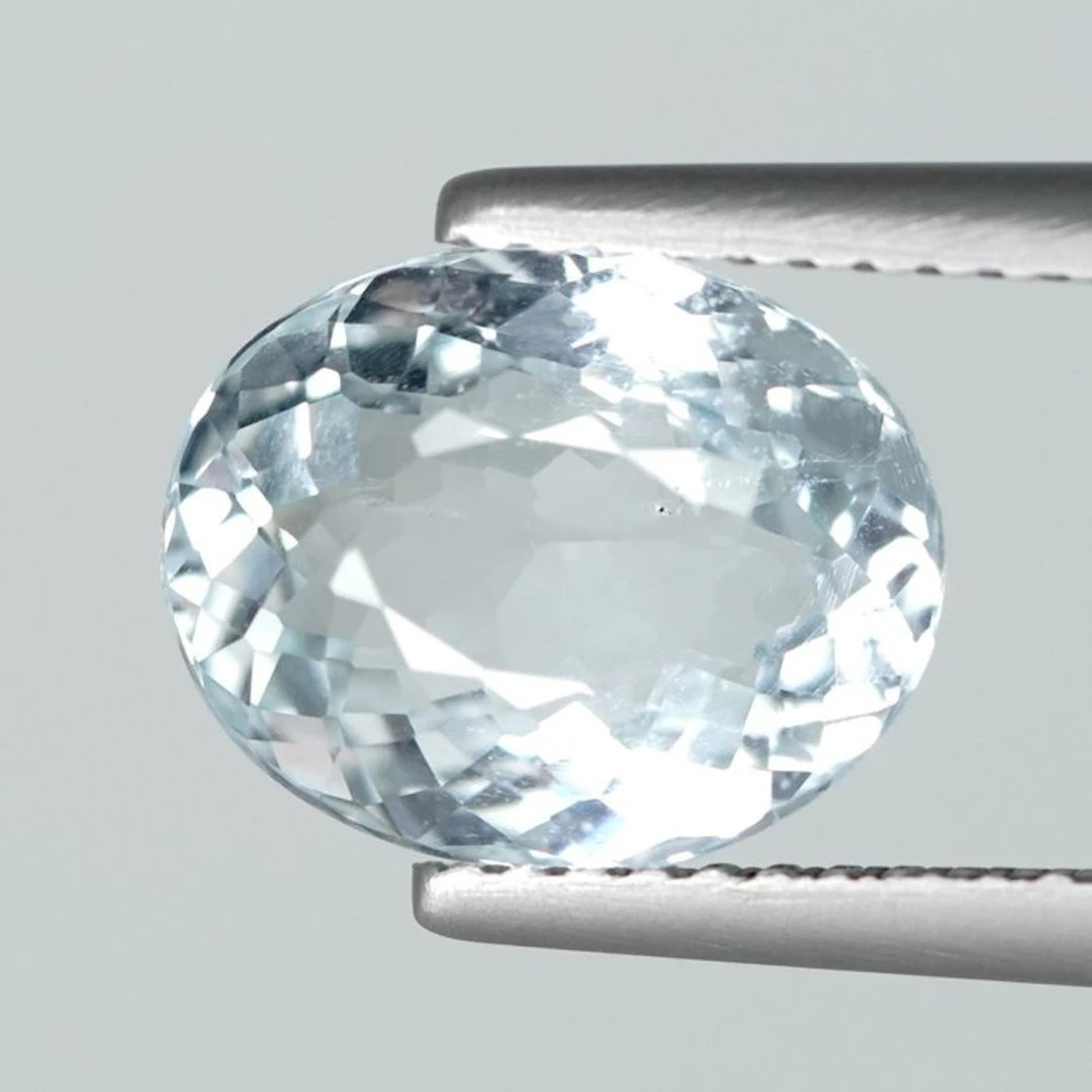No reserve price - 1 pcs Blue Aquamarine - 3.17 ct...
