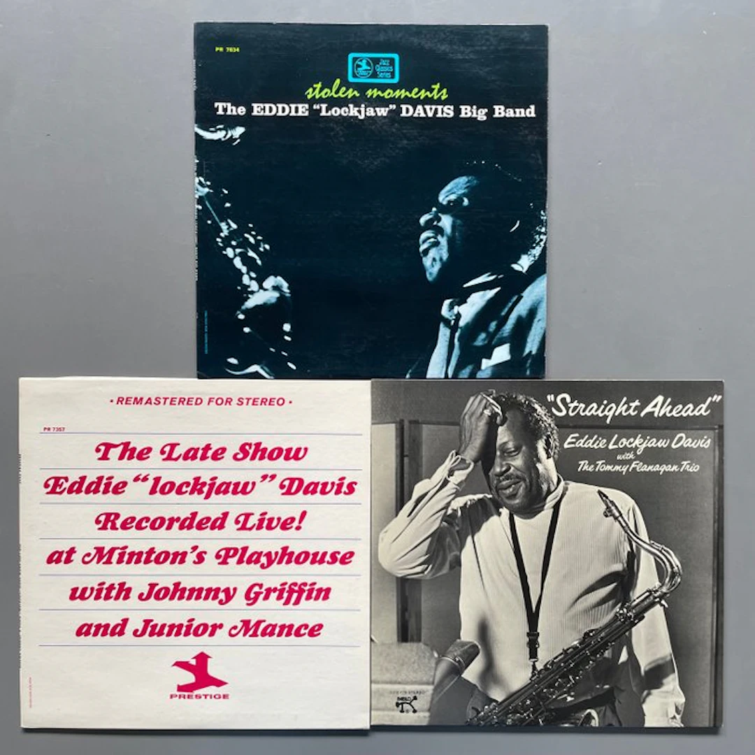 Eddie Lockjaw Davis - 3 Albums - Multiple titles - LP...