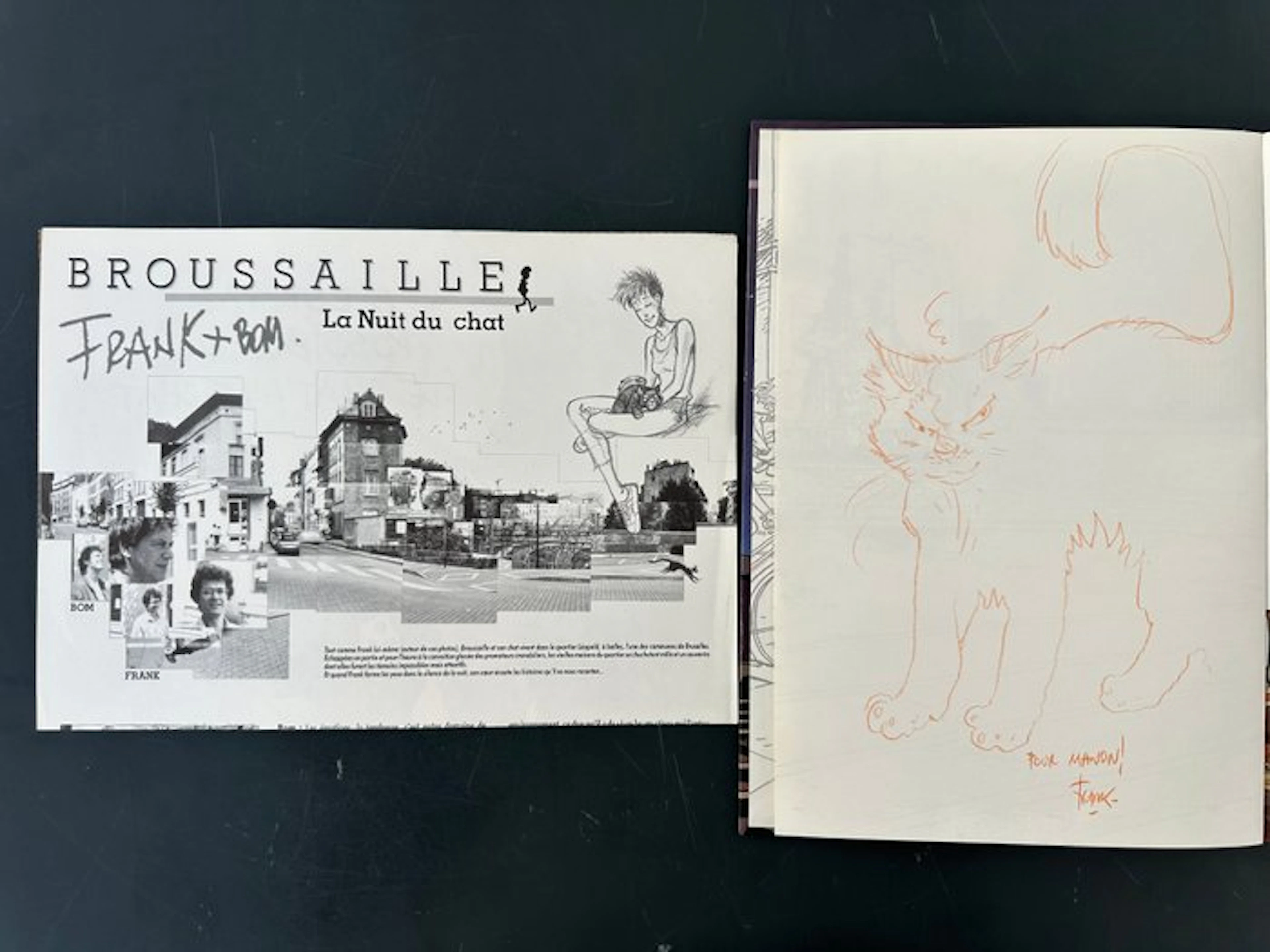 Frank Pé - Broussaille T3 + dédicace - C - 1 Album - First edition - 1989