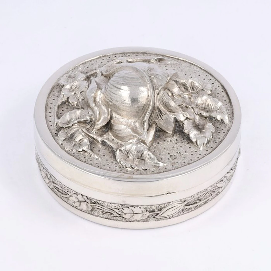 Antonio Francisco de Calvalho - Box - .833 silver